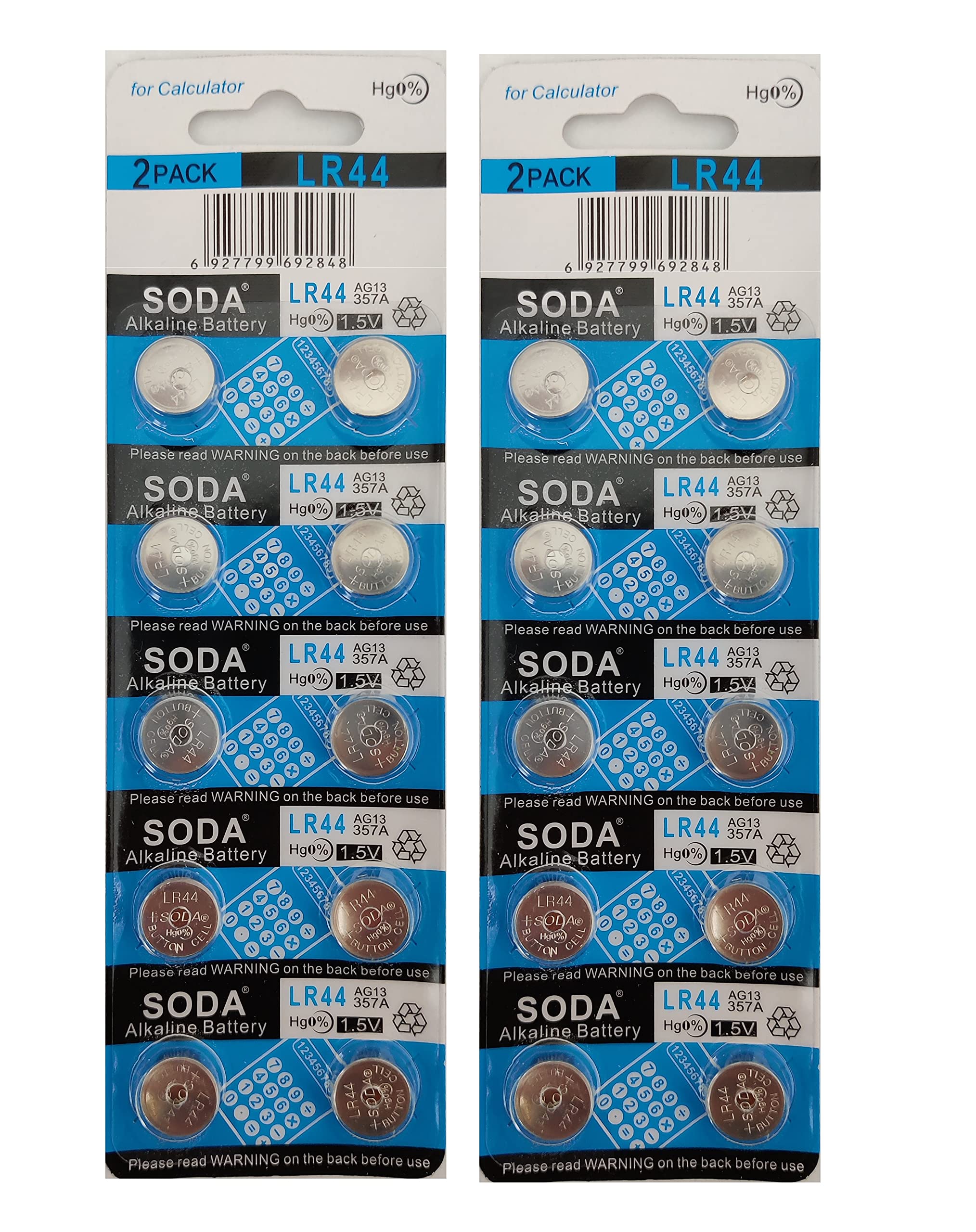 20-Pack MBS Bug-Compatible Batteries - Long-Lasting Power for Outdoor Gadgets, Toys & Electronics