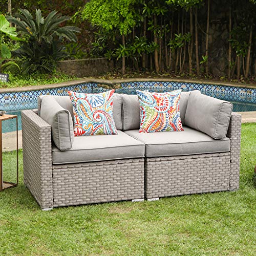 Armrest 2-piece-grey