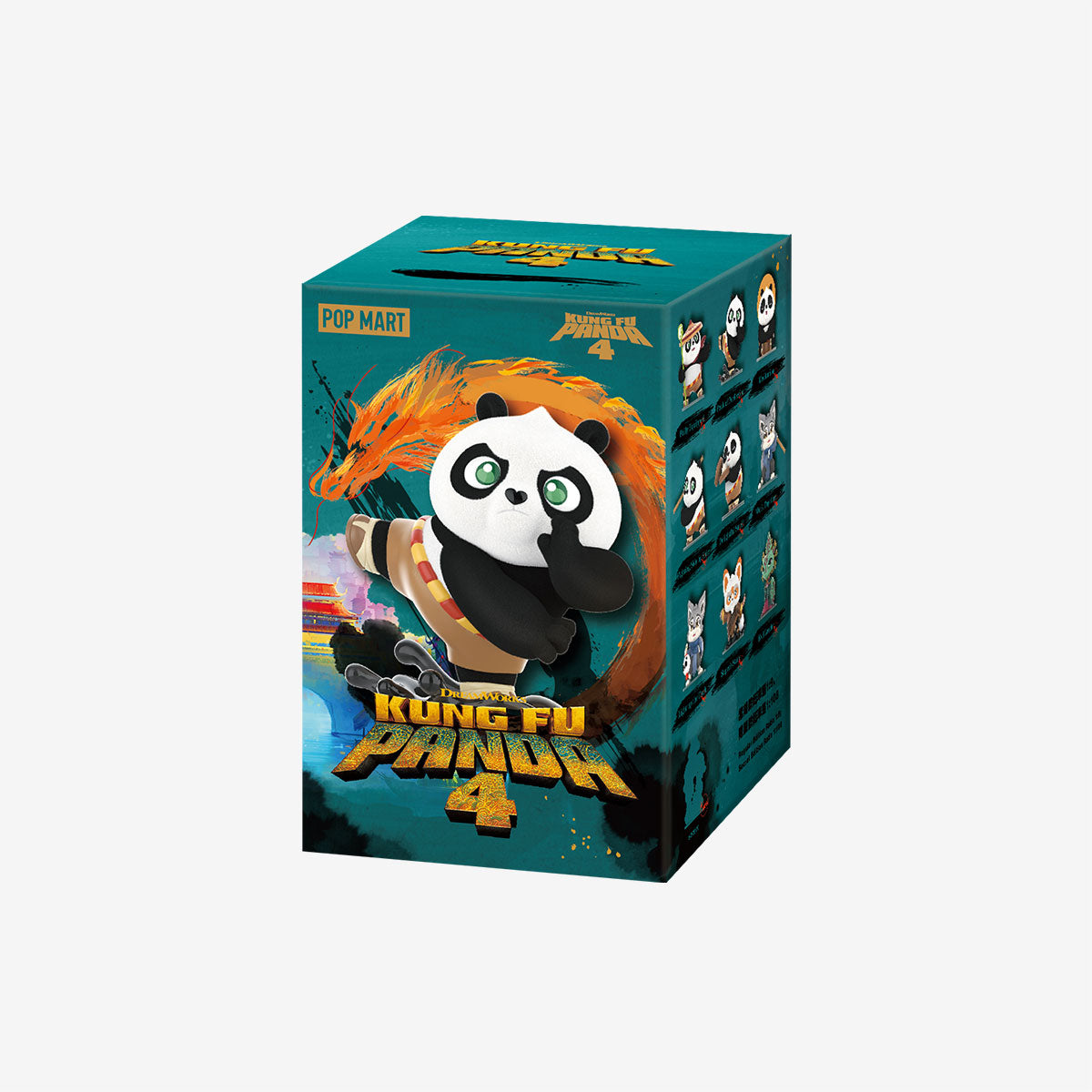 Kung Fu Panda Collectible Action Figures Set - 9 Piece Display for Fans & Decor | Perfect for Movie Lovers, Kids Room Decor, and Gift Giving