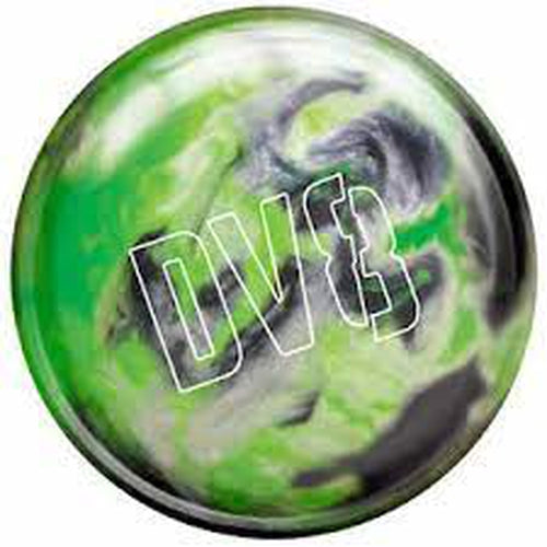 Premium DV8 Polyester Bowling Ball - Lime Green with Luster Finish | High Performance for League & Recreational Bowlers | Perfect for Strikes & Spares