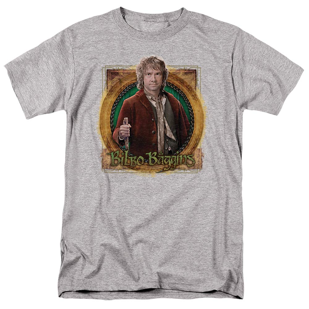 The Hobbit Mr. Baggins Graphic T-Shirt - Unisex Adult Tee for Men & Women | Fantasy Book Lover Gift, Casual Wear & Cosplay