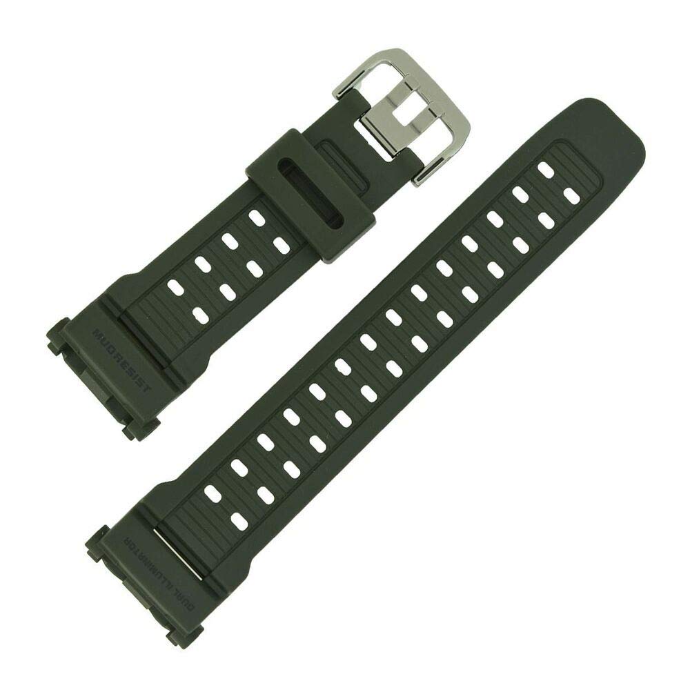 Casio G-9000-3V Green Replacement Watch Band - Durable Nylon Strap for G-Shock Watches - Perfect for Outdoor, Sports & Military Use