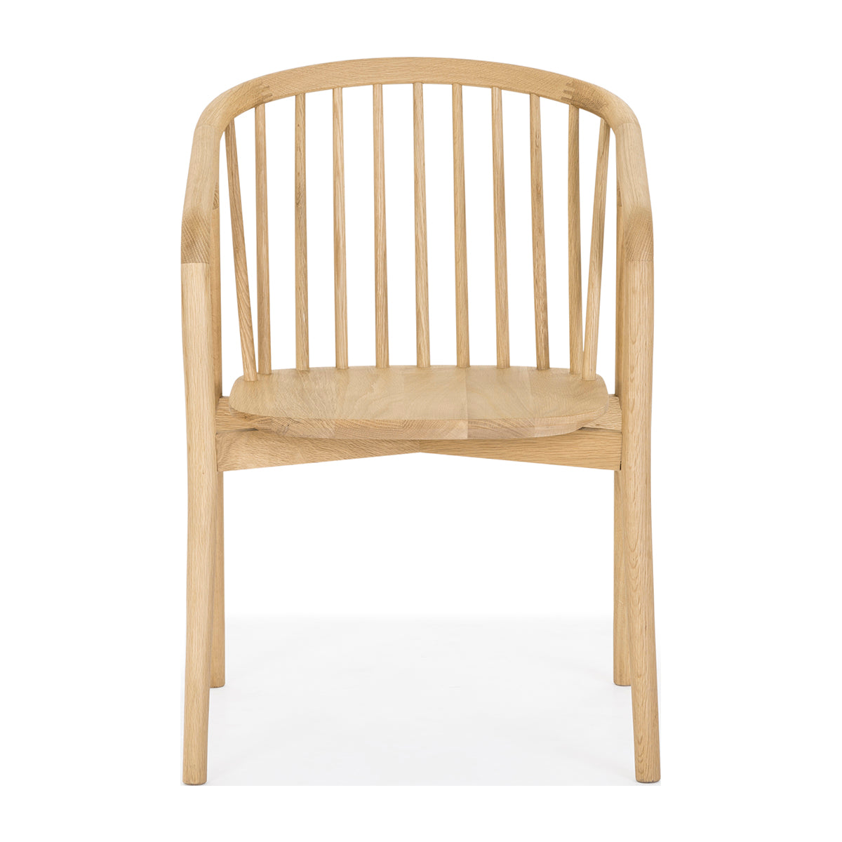 Modern Lake Dining Chair - Sturdy Wooden Chair for Kitchen, Dining Room & Outdoor Patio - Comfortable & Elegant Home Furniture for Family Gatherings