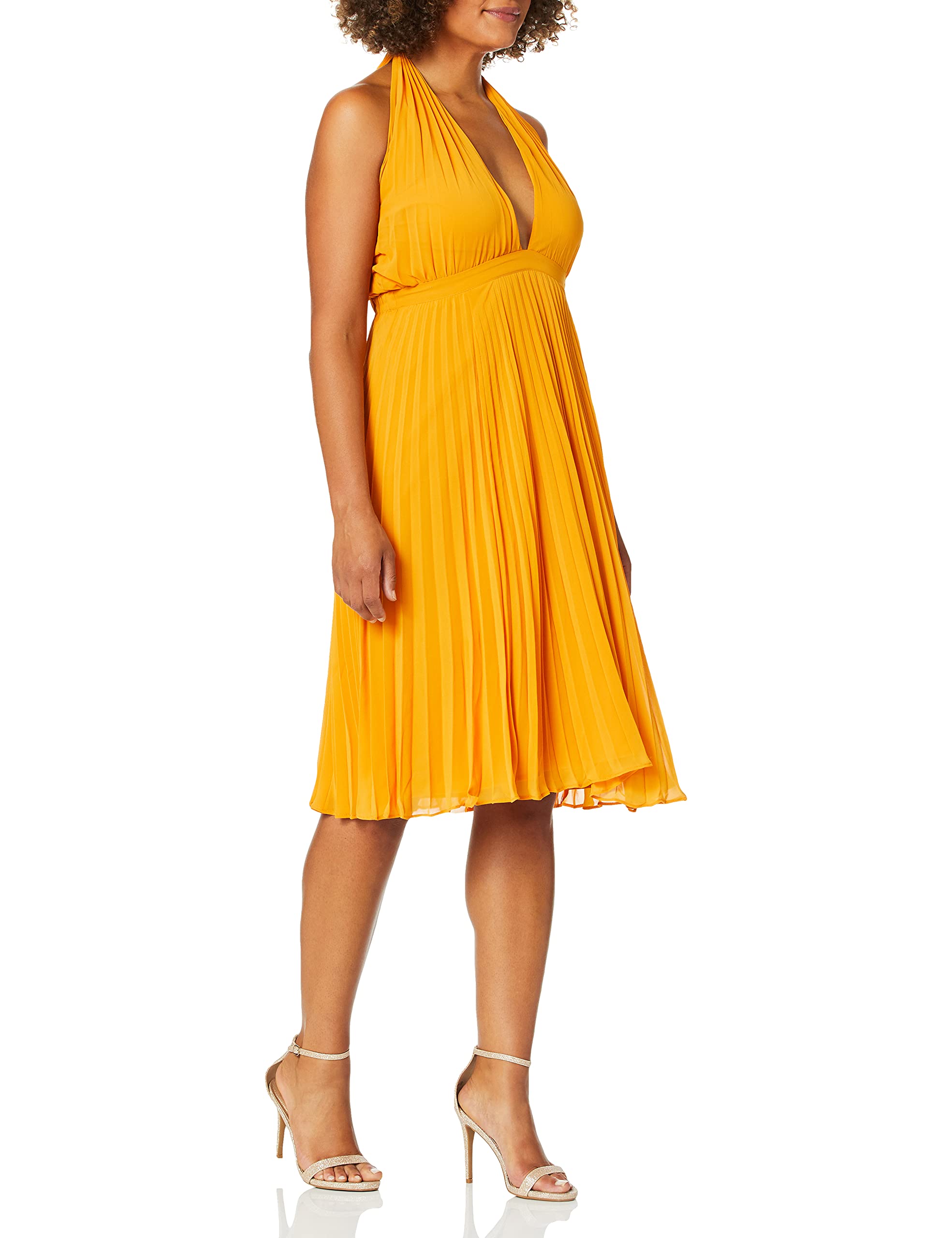 Ali & Jay Women's Soho House Midi Dress - Elegant Floral Print A-Line Party Dress for Women | Perfect for Cocktail Parties, Weddings & Office Wear