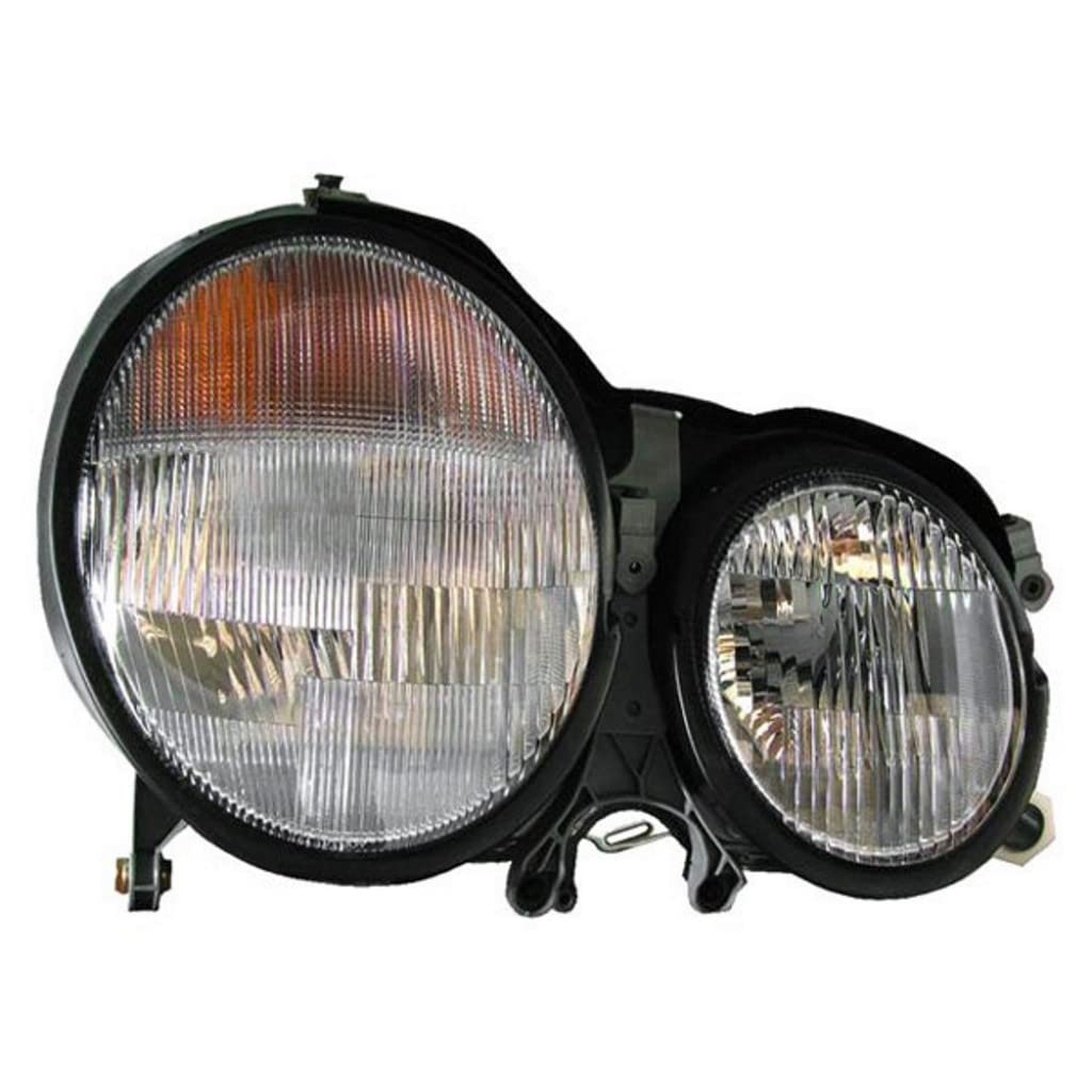 2000-2002 Mercedes-Benz E430 Passenger Side Headlight Assembly with Bulbs - OEM MB2503105 Replacement - Perfect for Night Driving & Car Restoration Projects