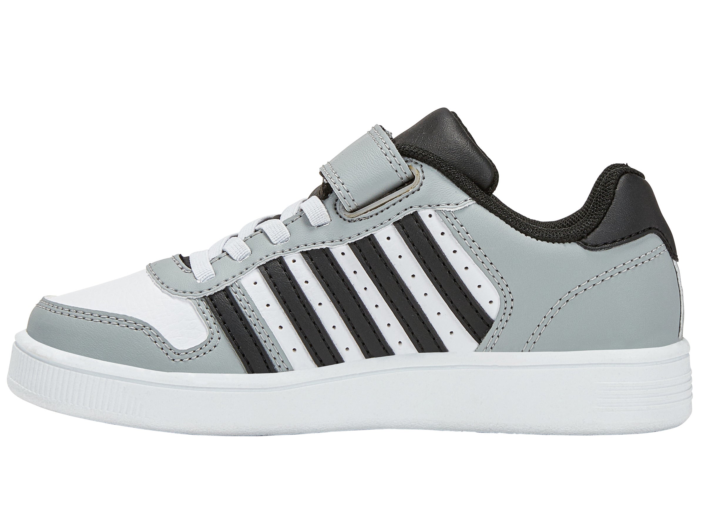 Nike Court Palisades Strap Sneakers - High Rise, White & Black - Women's Tennis Shoes for Casual Wear & Sports