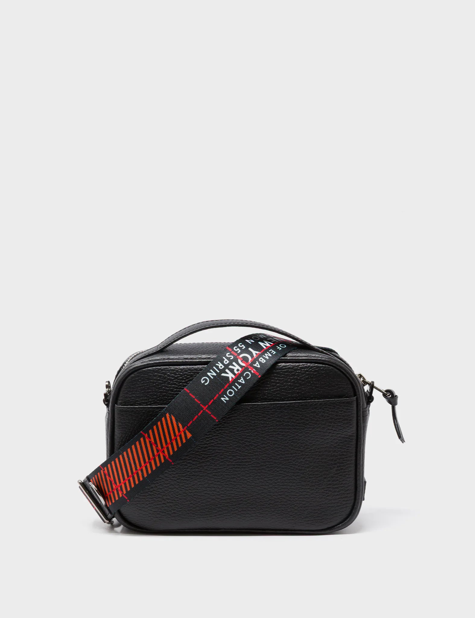 Verto Black Leather Crossbody Bag for Women - Stylish & Durable Shoulder Purse with Adjustable Strap - Perfect for Work, Travel & Everyday Use