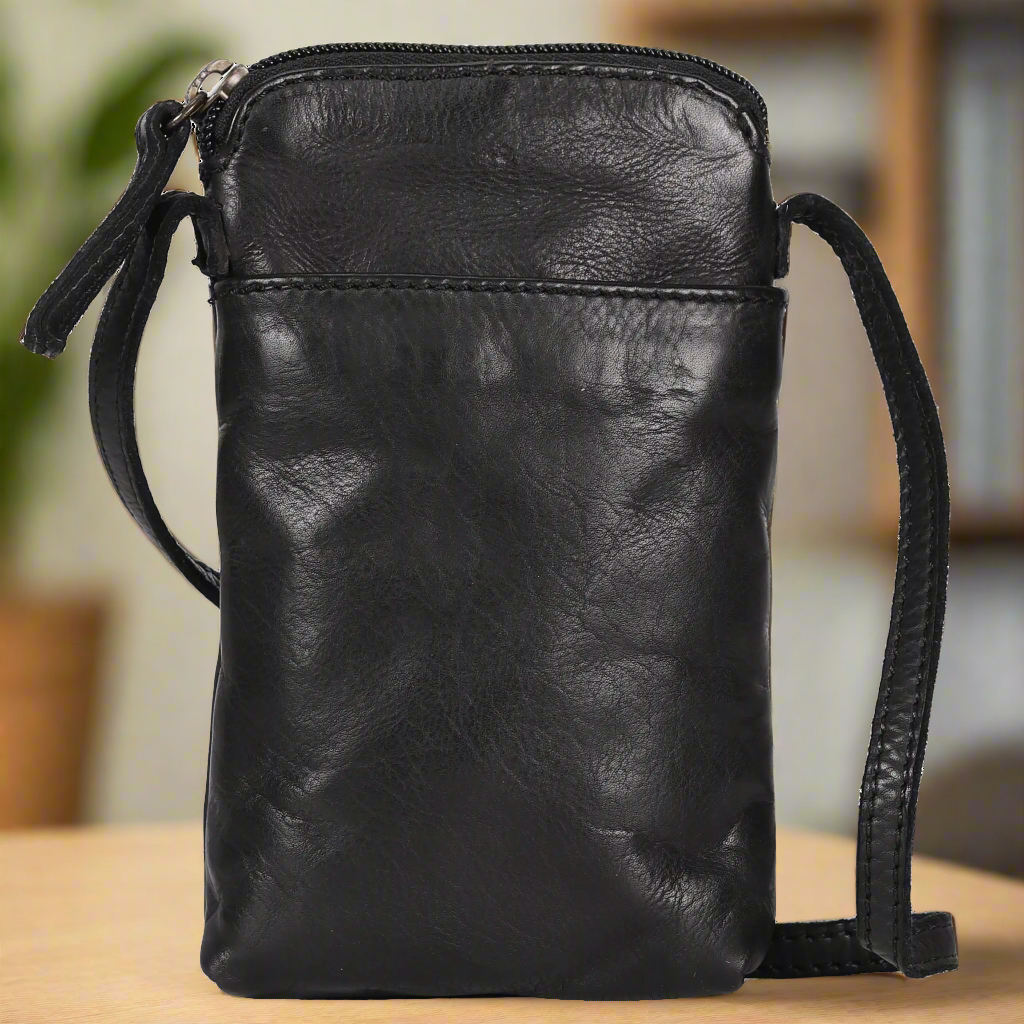 MET Small Crossbody Bag with Front Pocket - Stylish & Compact for Women, Travel, Work & Everyday Use