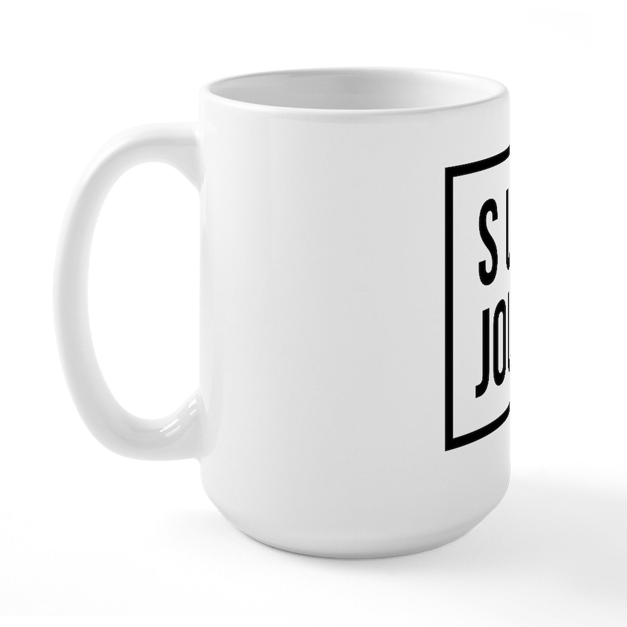 Support Journalism 15 oz (444 ml) Ceramic Coffee Mug - Perfect for Tea, Hot Chocolate & Office Use - Inspirational Gift for Reporters & Writers