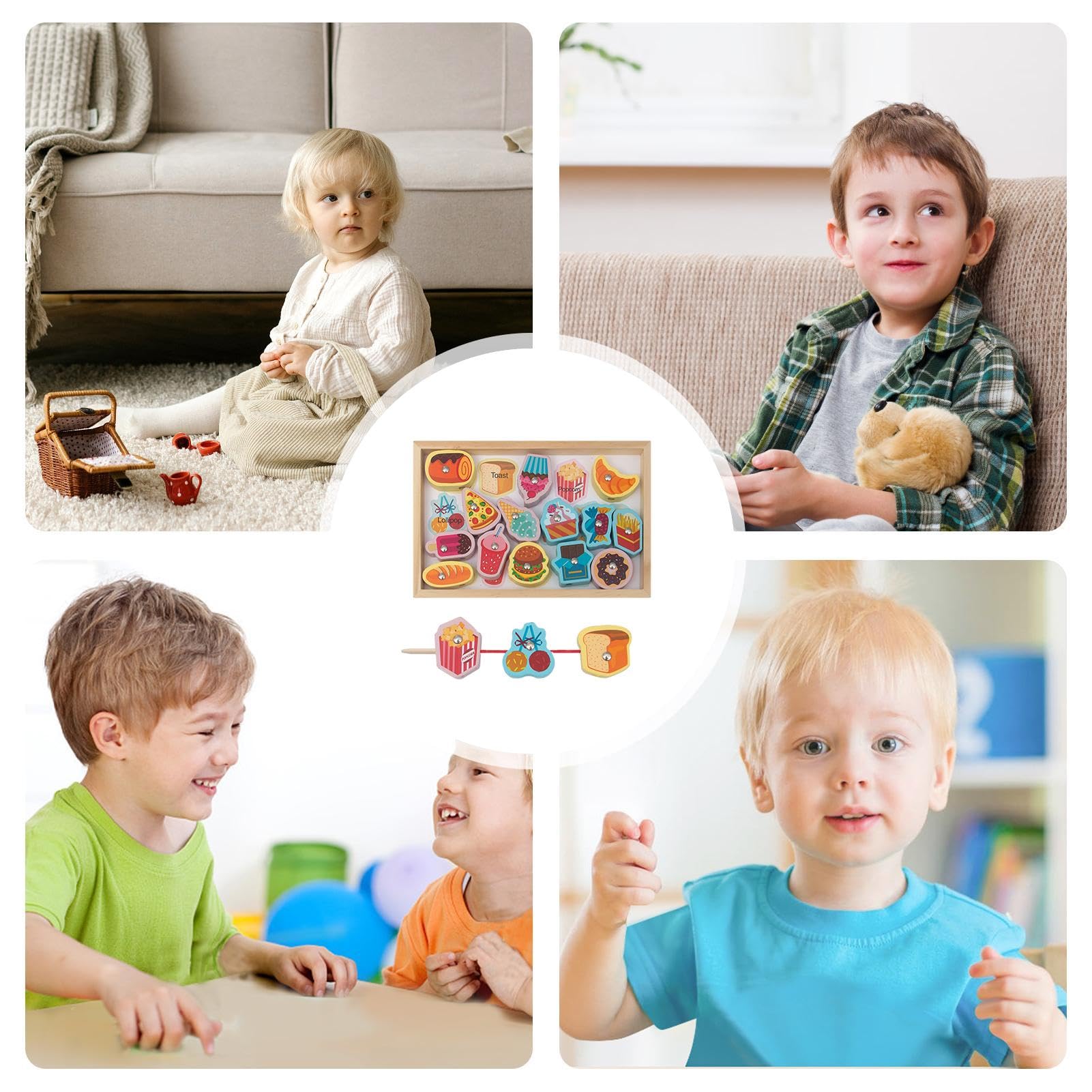 2-in-1 Magnetic Fishing Game for Toddlers - Safe Educational Toy with Realistic Design for Boys & Girls | Indoor Play, Birthday Gift, Early Learning Activity