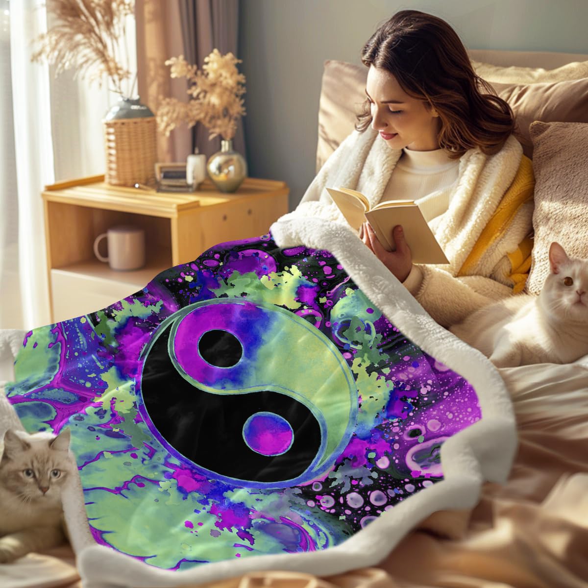 Brizbazaar Plush Sherpa Fleece Throw Blanket - 30