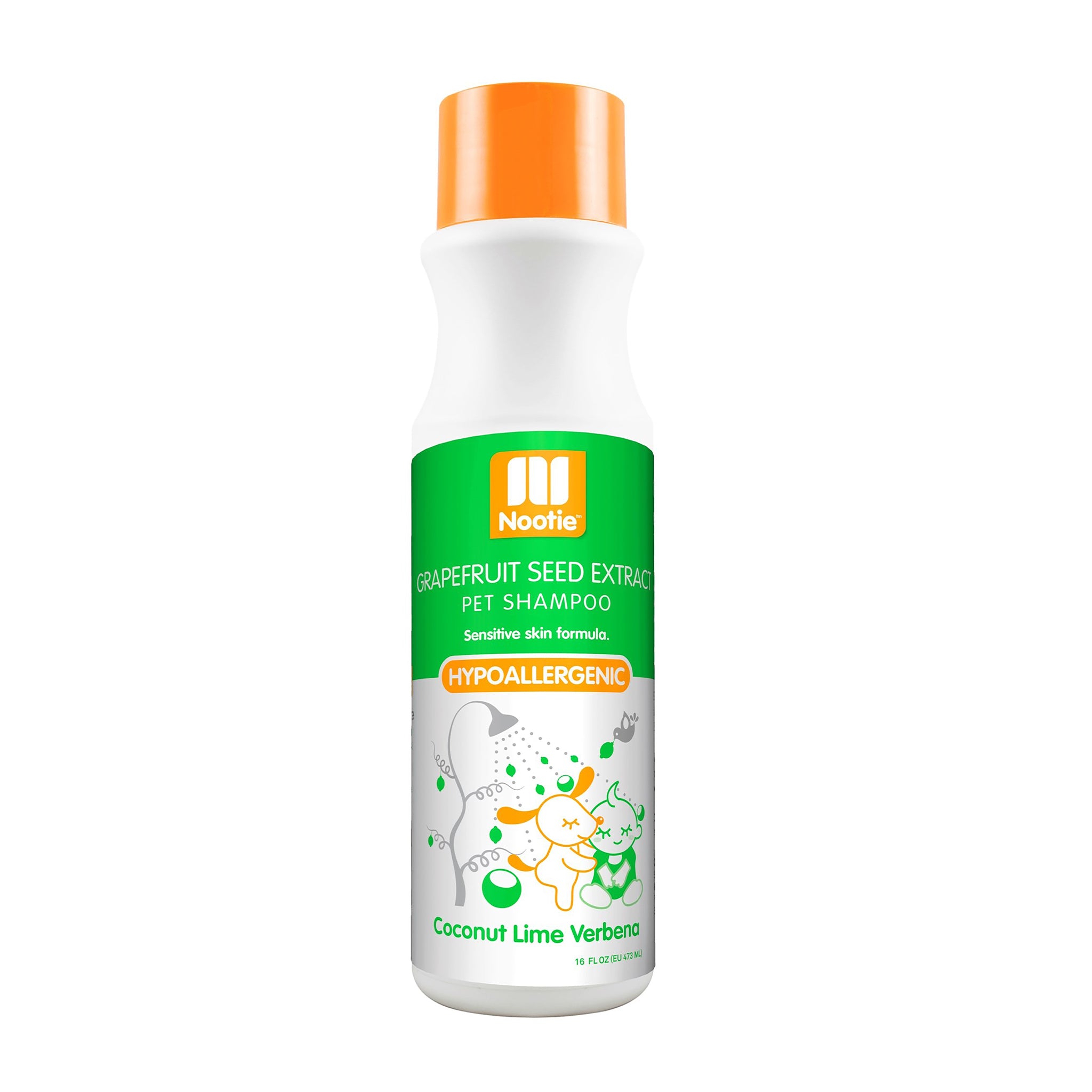Nootie Coconut Lime Verbena Dog Shampoo - Moisturizing & Deodorizing Pet Shampoo for Dogs with Sensitive Skin | Bath & Grooming Essential for Fresh-Smelling, Soft Coat