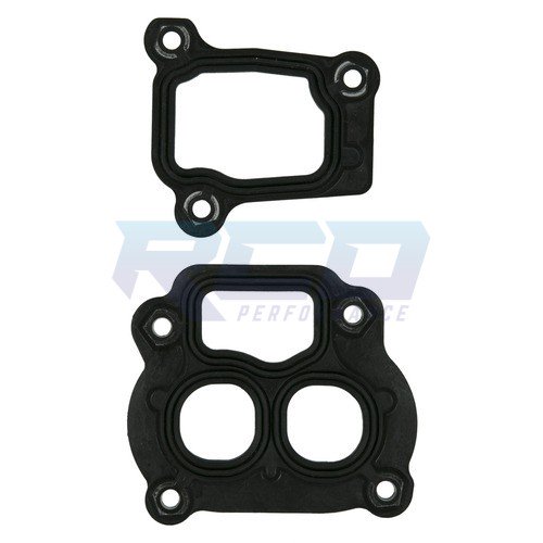 Fel Pro 6.7L Power Stroke 2011-2019 Coolant Crossover Pipe Gasket Set - Replacement for Ford Diesel Engines, Perfect for Cooling System Repairs & Maintenance