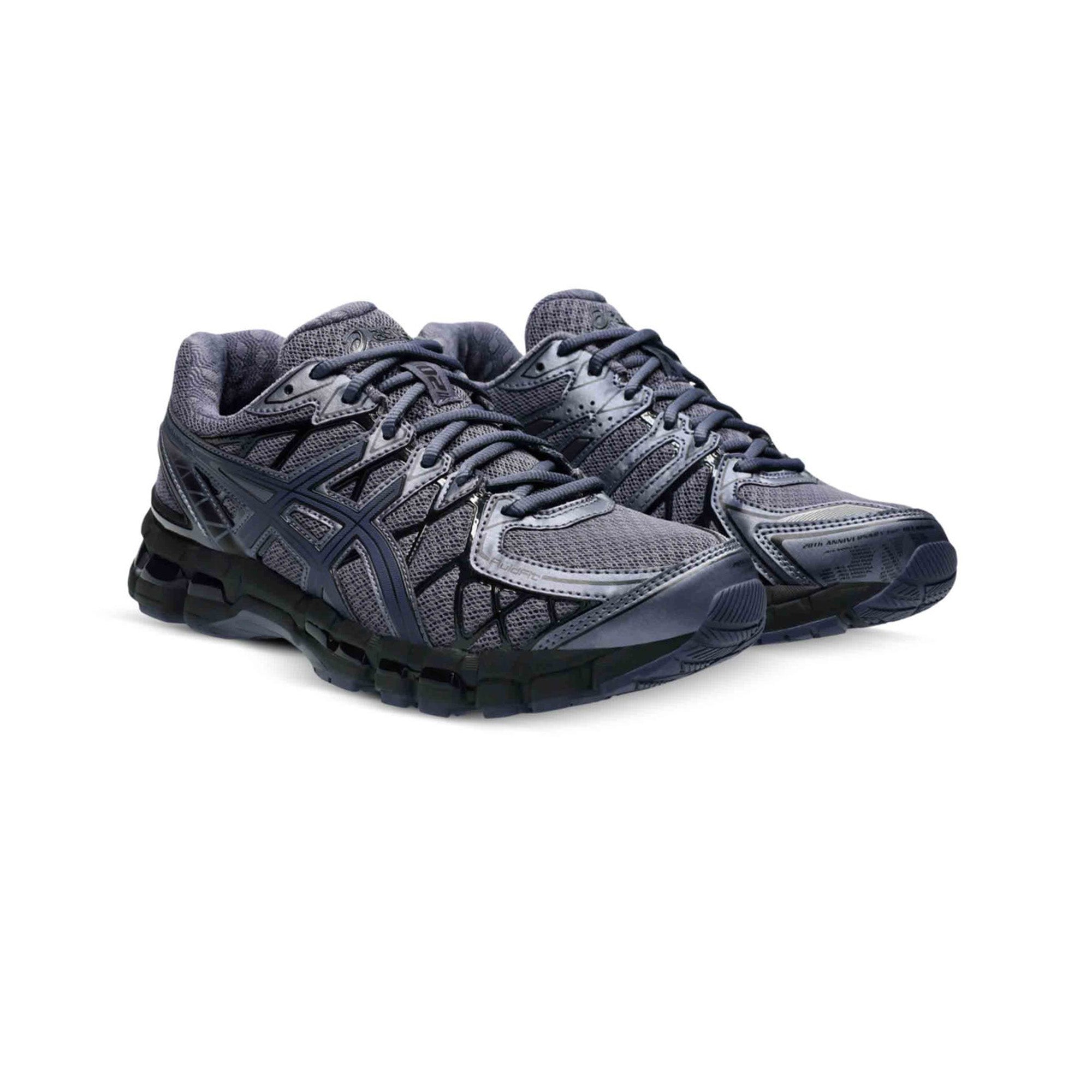 ASICS Gel Kayano 20 Running Shoes for Men - Indigo Fog/Black - Stability & Cushioning for Long Distance Running, Jogging, and Workouts