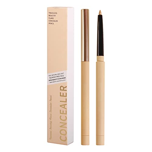 Brightening Correction Concealer Pen - Dark Circle & Acne Cover, Traceless Concealer for Flawless Skin | Perfect for Everyday Makeup & Photo Shoots (Shade C, One Size)