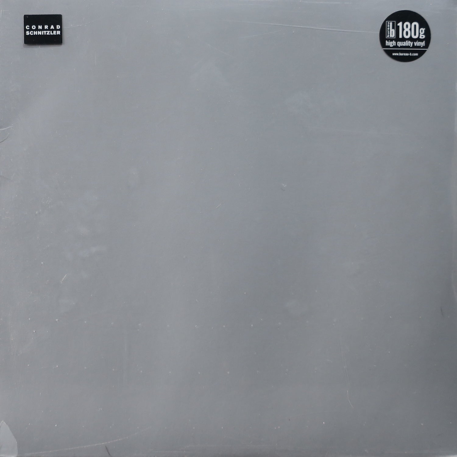 CONRAD SCHNITZLER 'Silver' 180g Vinyl LP Record - Limited Edition Audiophile Vinyl for Music Collectors & Home Listening
