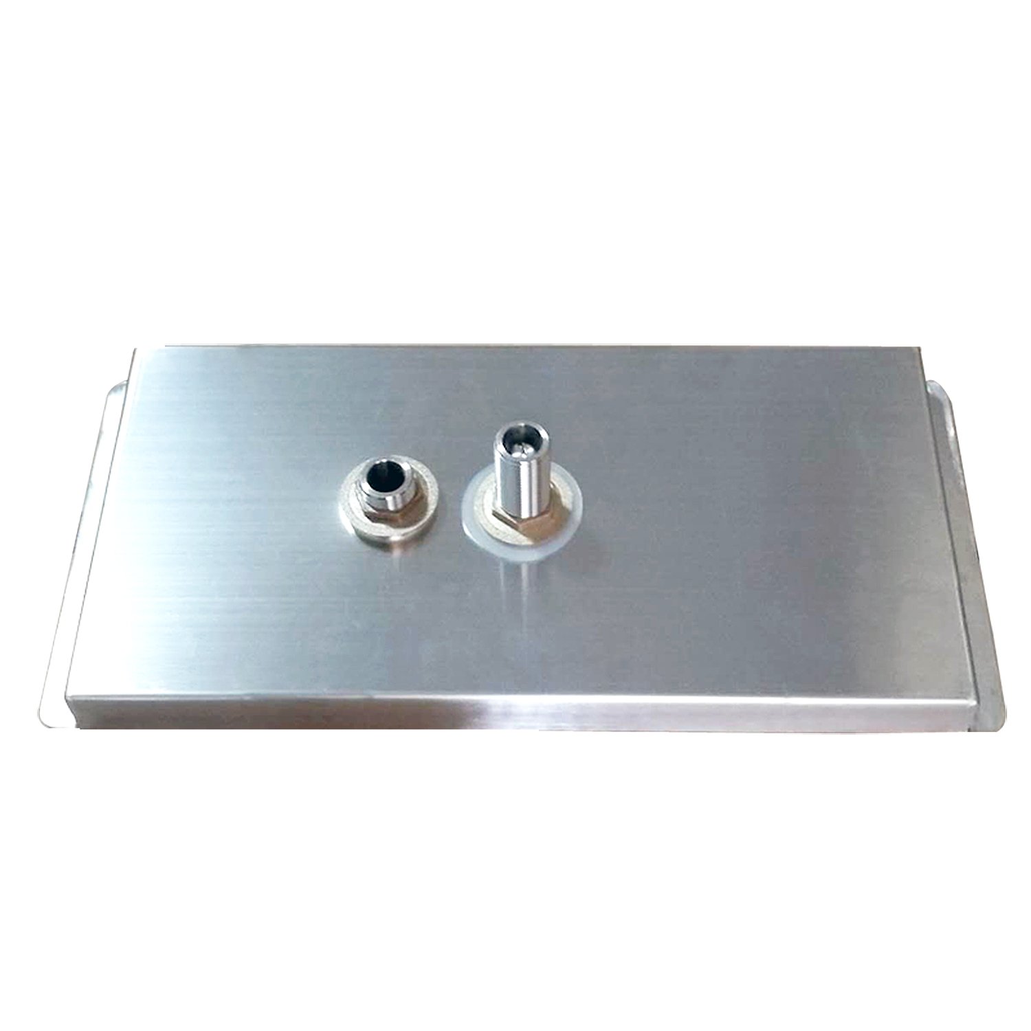 Premium Glass Cleaning Rinser with Side Sprays & Drip Tray - 13.8