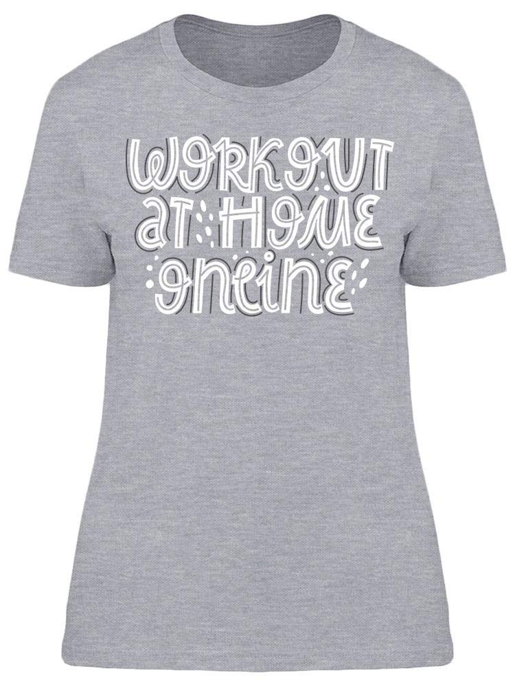 Women's Workout T-Shirt for Home Fitness - Comfortable & Breathable for Yoga, Running & Gym Training