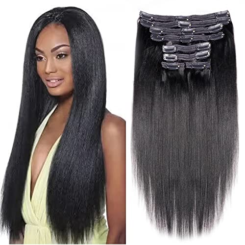 Natural Black Yaki Straight