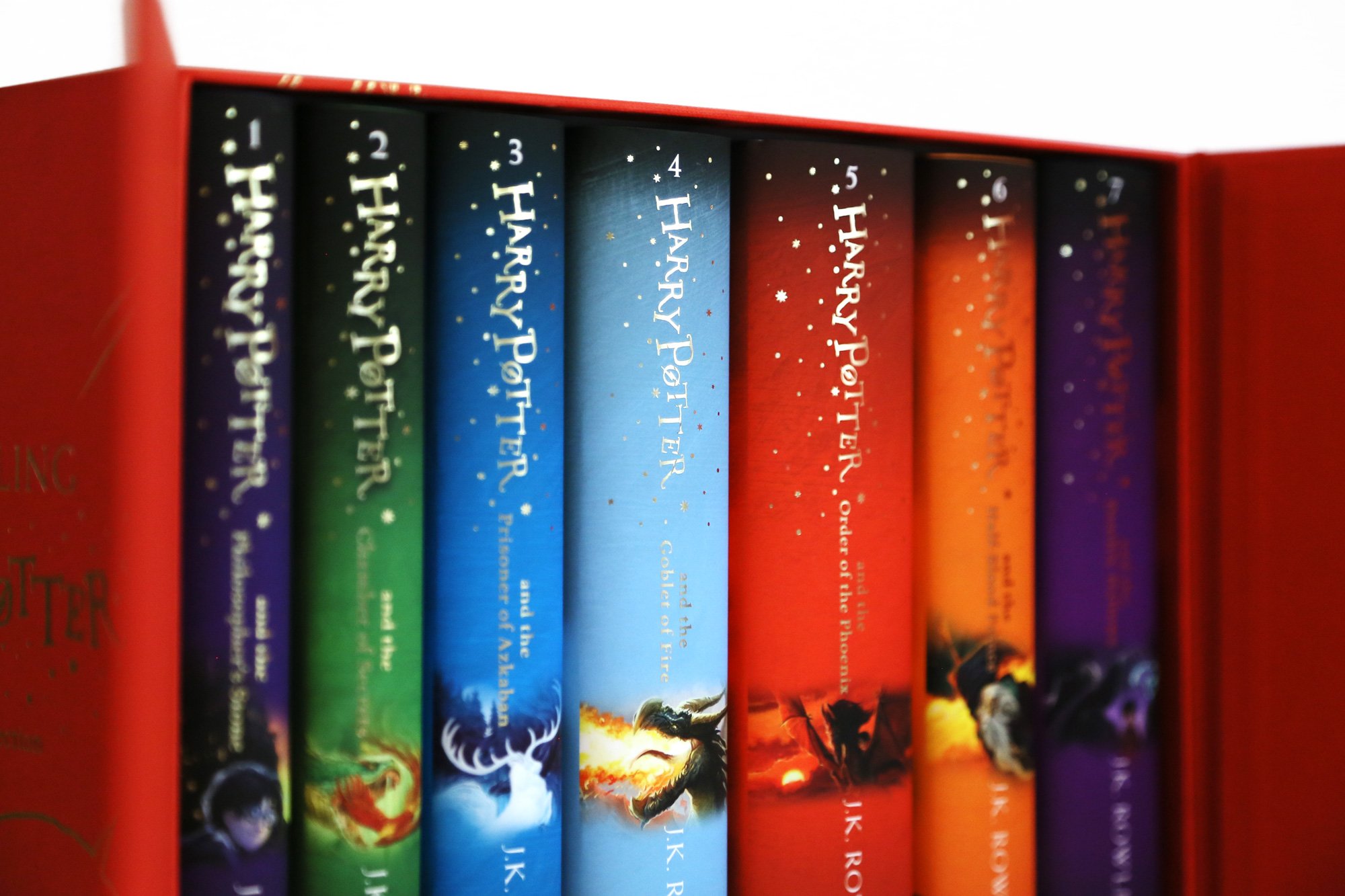 Harry Potter Complete Book Set - All 7 Hardcover Novels by J.K. Rowling | Fantasy Book Series for Teens & Adults, Perfect for Gifts, Reading & Collecting