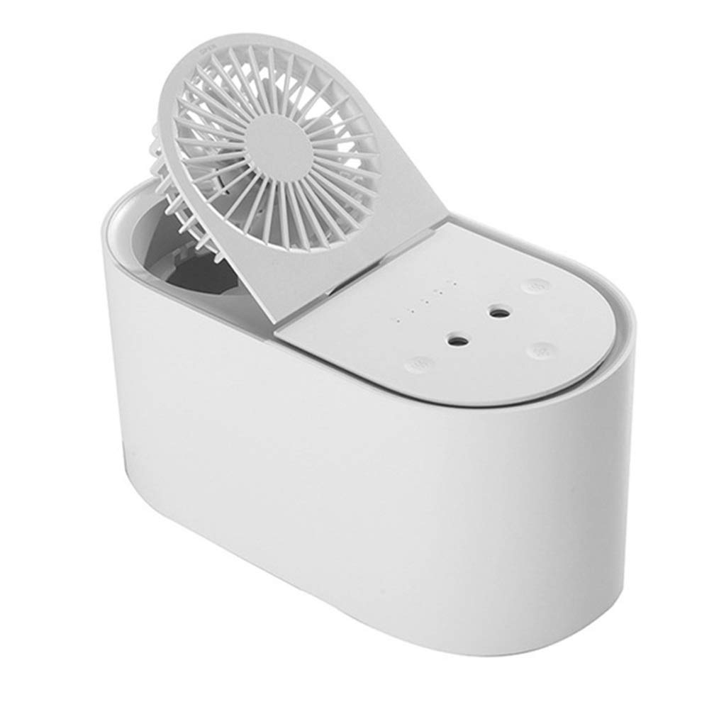 NUOBESTY Portable USB Misting Fan - Mini Personal Cooling Fan with Humidifier for Women, Men & Kids | Perfect for Home, Office, Travel & Outdoor Activities