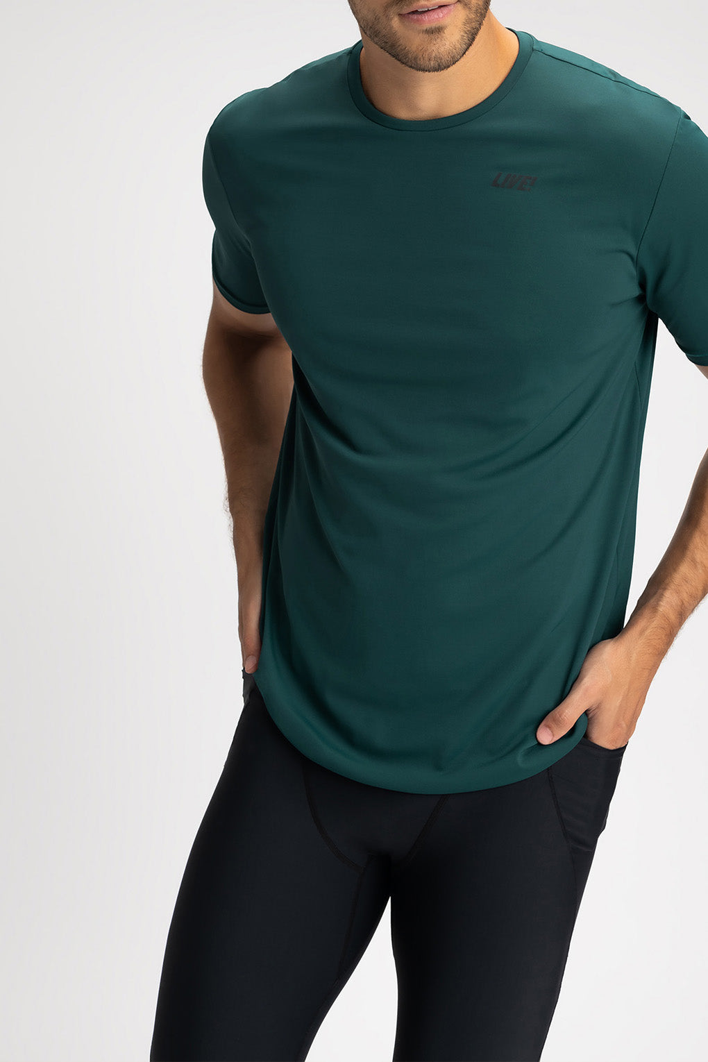 Men's Comfortable Link Print T-Shirt - Soft Cotton Casual Tee for Everyday Wear, Gym, and Outings