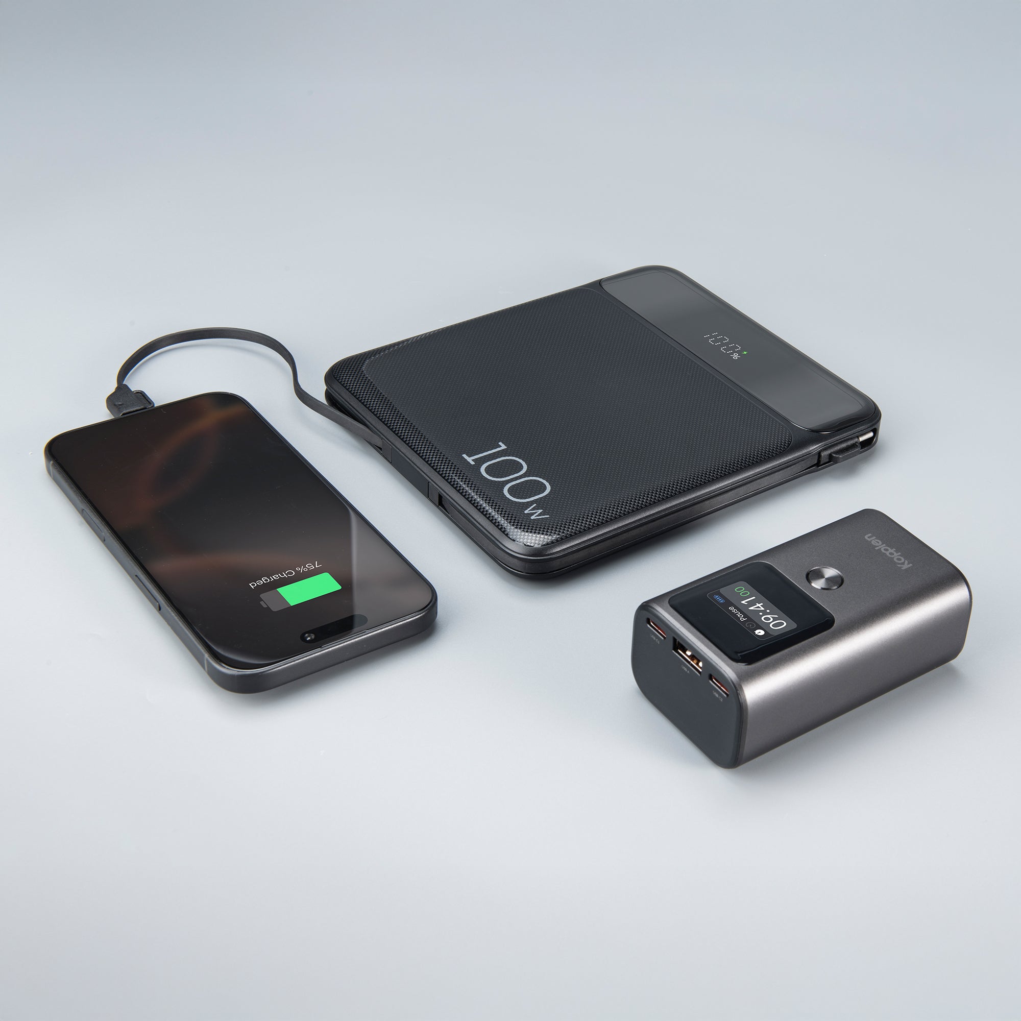 2-Pack High Capacity Power Bank Bundle - 20,000mAh & 10,000mAh Portable Charger with LCD Display | Ultra Thin Fast Charging for Laptop, iPhone, Android | Perfect for Travel, Camping & Emergency Power Backup
