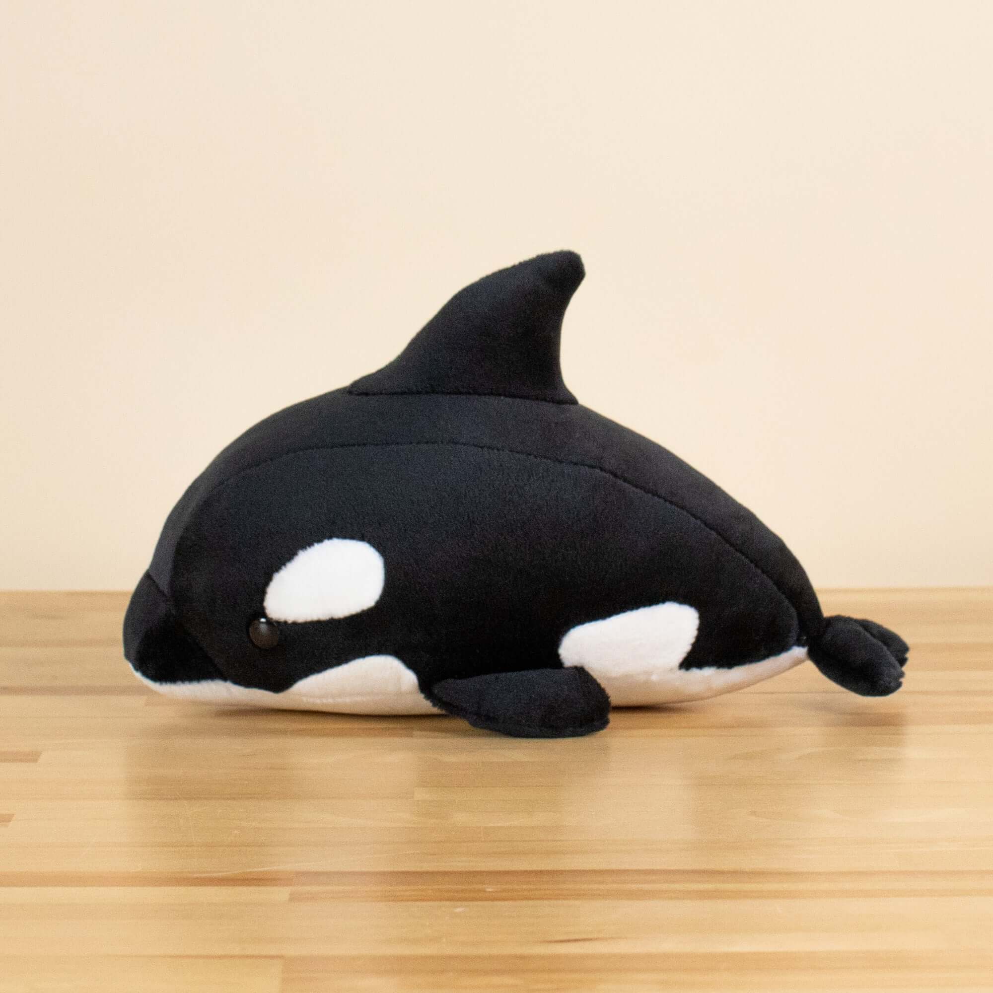 Soft Plush Orca Stuffed Animal - Cute Killer Whale Toy for Kids, Perfect for Cuddling, Gifts, and Ocean-Themed Decor | Ideal for Bedroom, Nursery, and Playtime