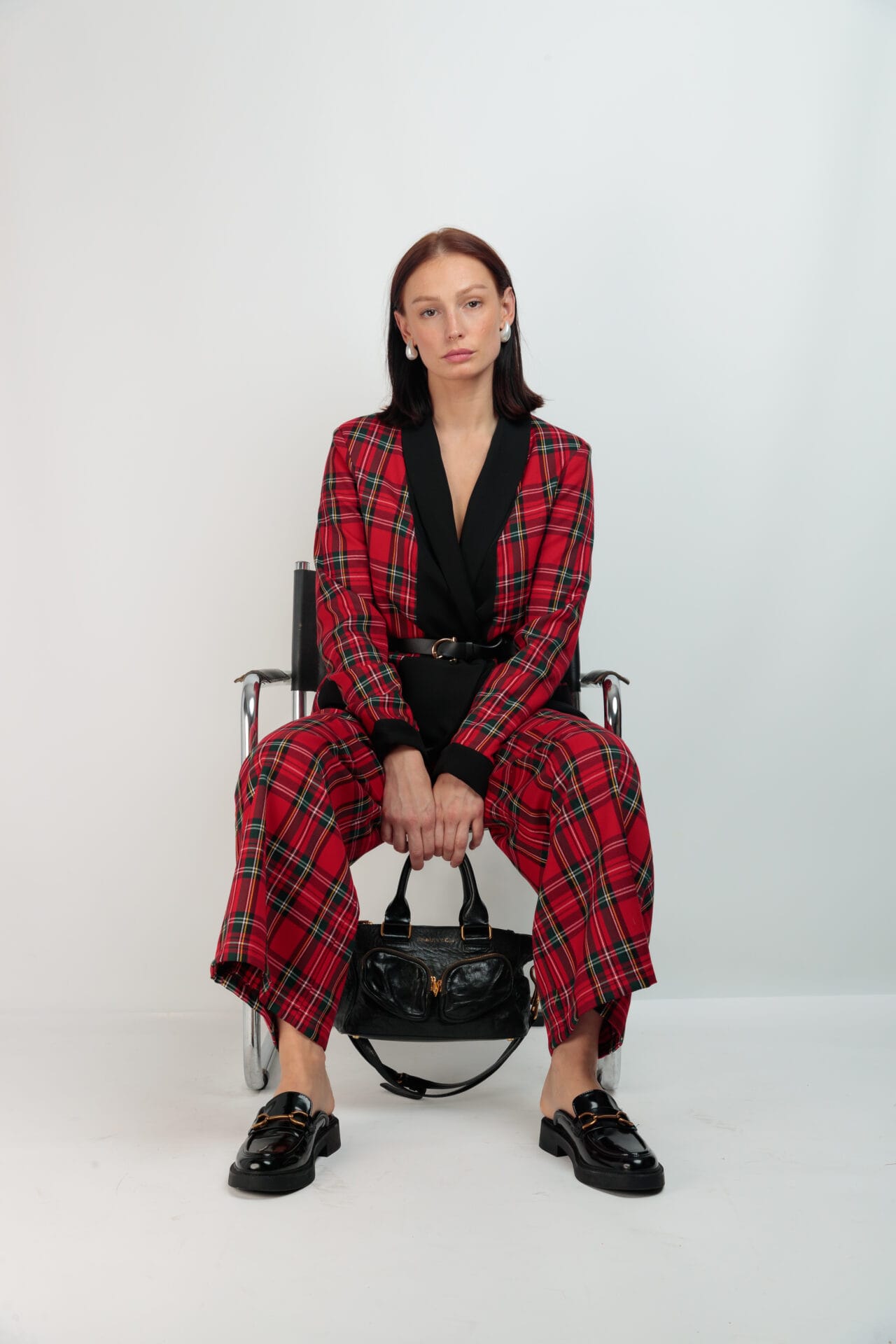 Elegant Celtic Reversible Red Blazer - Stylish & Versatile for Business, Parties & Formal Events