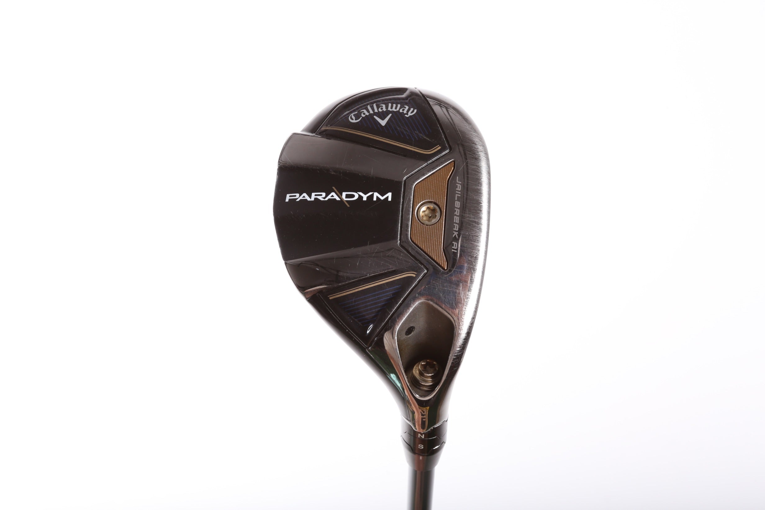 Used Callaway Paradym 4H Hybrid Golf Club - Right Handed, 21° Loft, Stiff Flex - Perfect for Mid-Handicap Players on Fairways & Rough