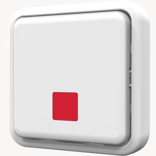 Axis Communications T8343 Wireless Alert Button - Emergency Panic Button for Home & Business Security - Easy Installation & Long Range Connectivity