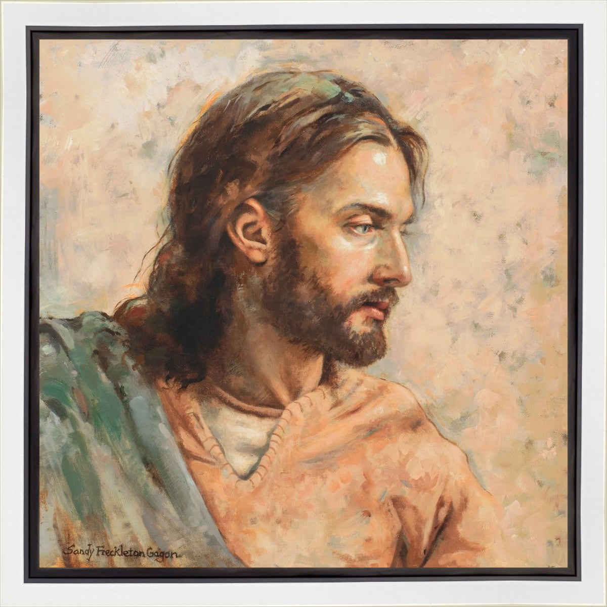Beloved Redeemer Gallery Wrap Canvas Art - Premium Handmade Christian Wall Decor for Home, Church & Office - Perfect for Living Room, Bedroom & Prayer Space