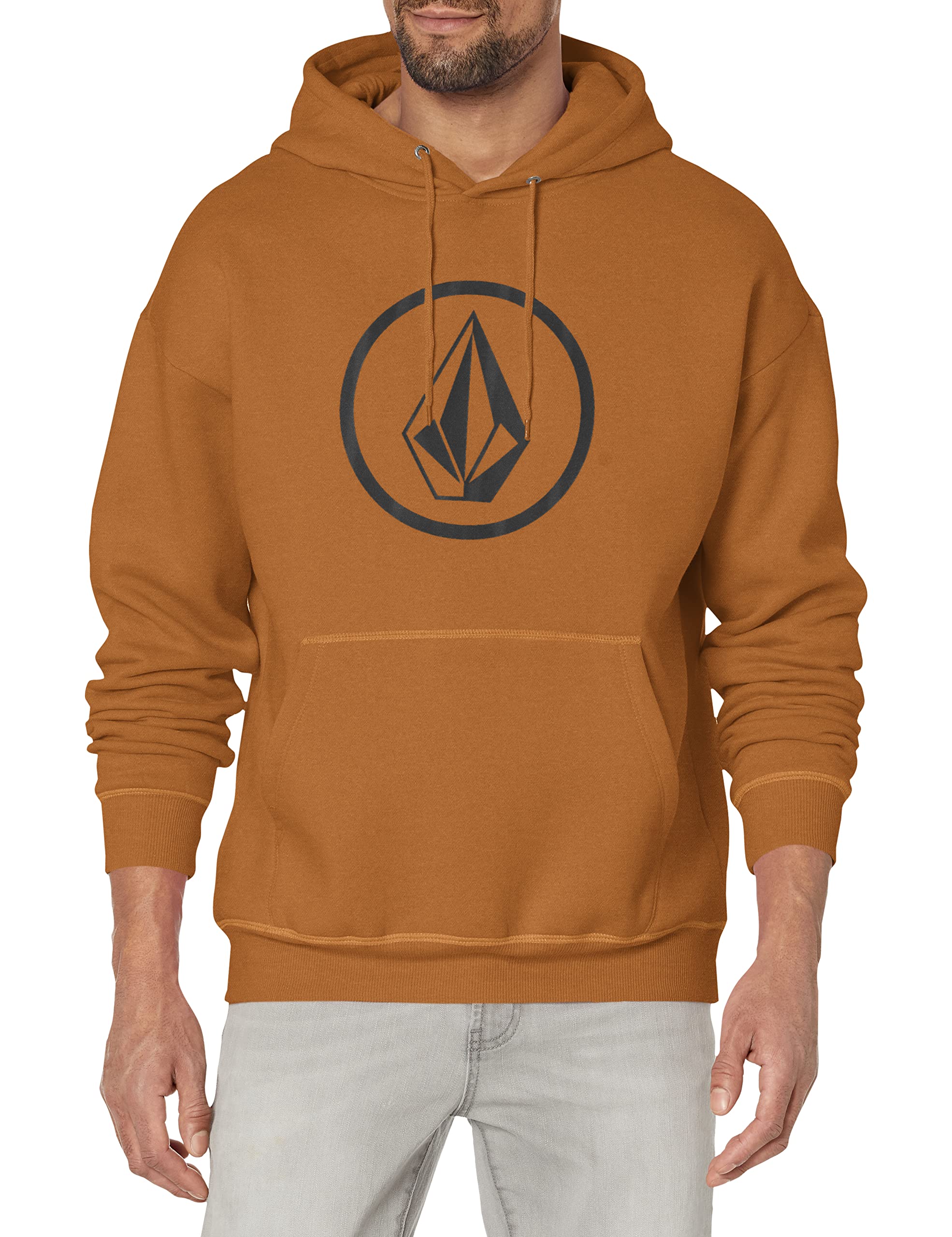 Volcom Men's Tall Size Volstoned Hoodie Fleece Sweatshirt - Warm & Comfortable Pullover for Outdoor Activities, Casual Wear & Street Style Fashion