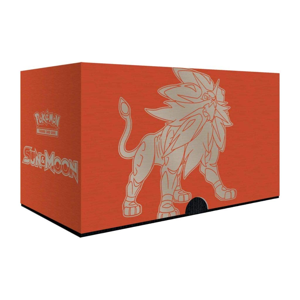 Pokemon TCG Elite Trainer Box Sun & Moon - Solgaleo Collection | 80+ Cards, Sleeves & Dice | Perfect for Collectors & Battles