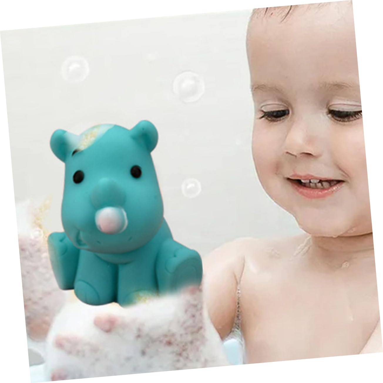 **COOLHIYA 9-Piece Bath Toys for Kids - Floating Pool & Bathtub Toys, Water Spray & Squirt Fun, Safe Vinyl for Toddlers - Perfect for Summer Pool Parties & Indoor Bath Time Play**