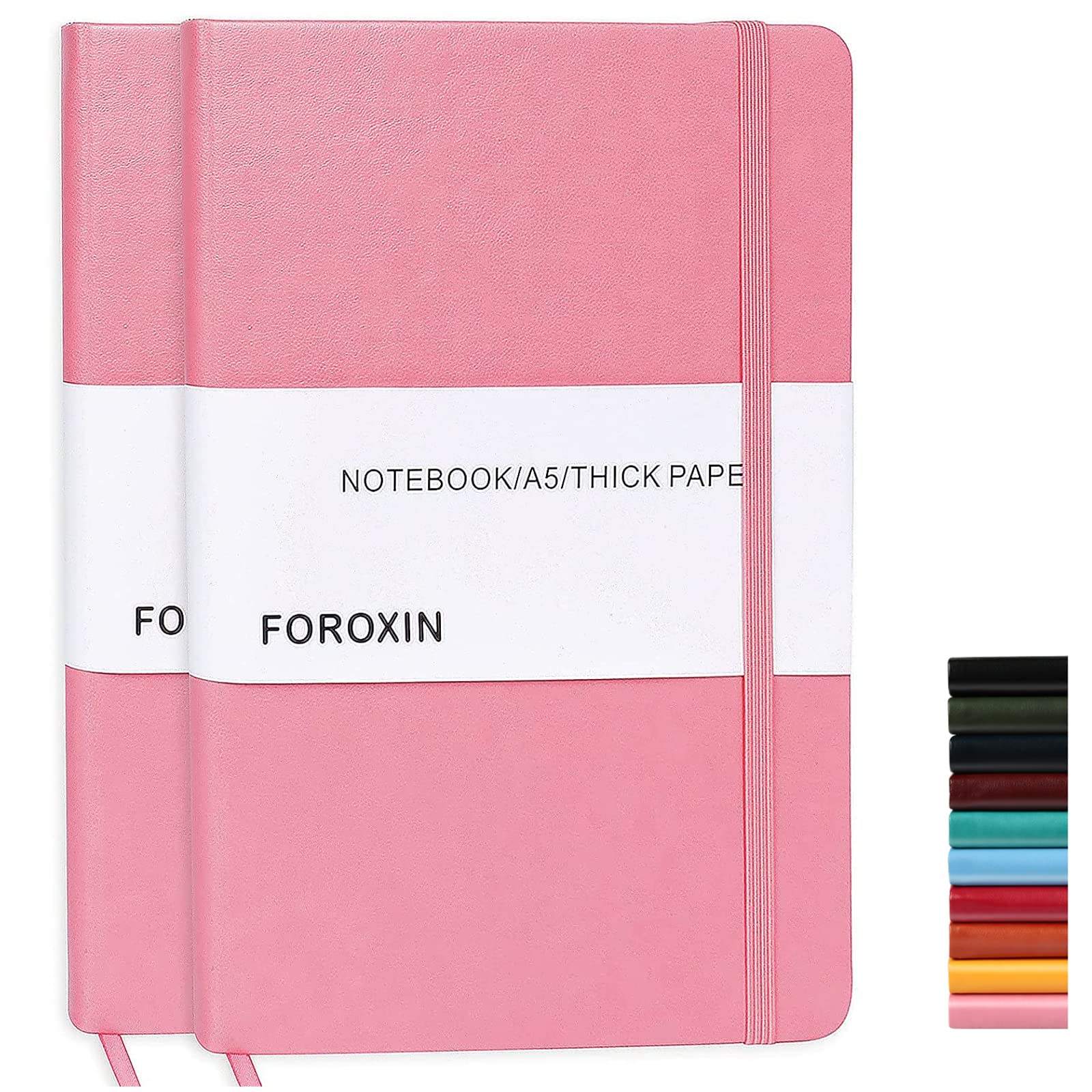 Premium Leather Lined Journal Notebook for Women & Men - 8.3