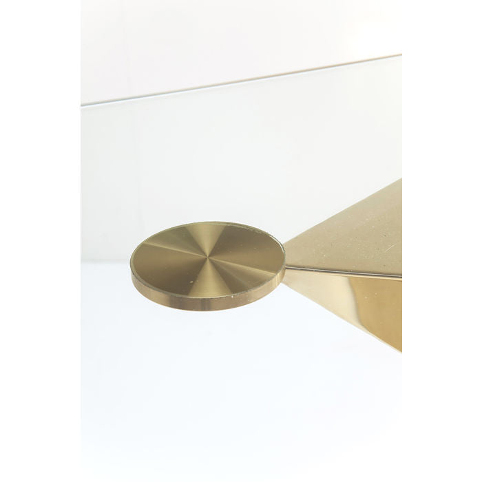 Gloria Gold Console Table - Elegant Entryway Sofa Table for Hallway, Living Room & Foyer Decor