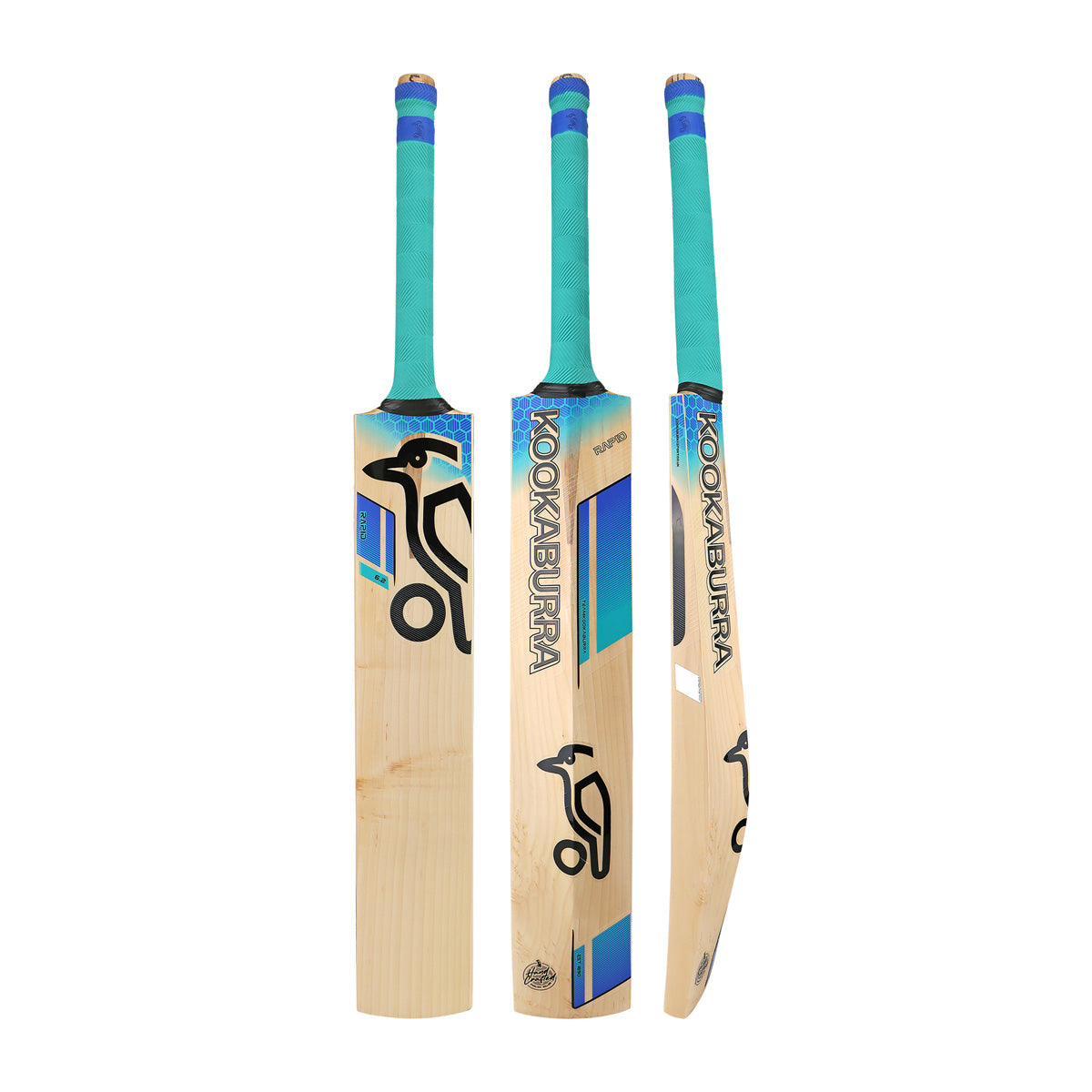 Kookaburra Rapid 6.2 Cricket Bat 2025 - Premium English Willow Cricket Bat for Professional & Amateur Players - Perfect for Matches, Training & Backyard Cricket