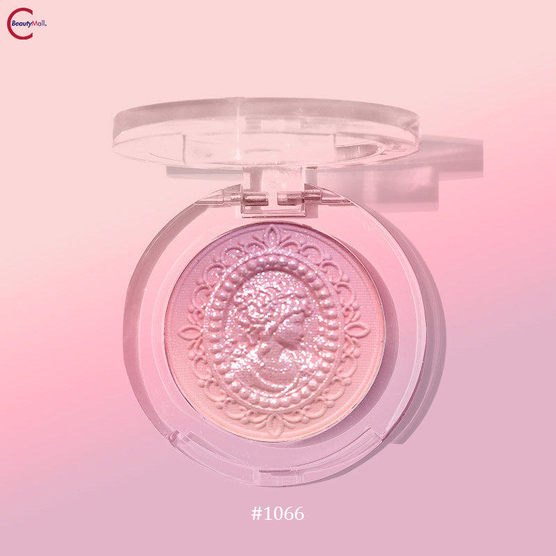 COLORROSE Gradient Embossed Blush - Buildable Powder Blush for Cheeks, Natural Flush Makeup | Perfect for Everyday Wear, Date Night & Special Occasions