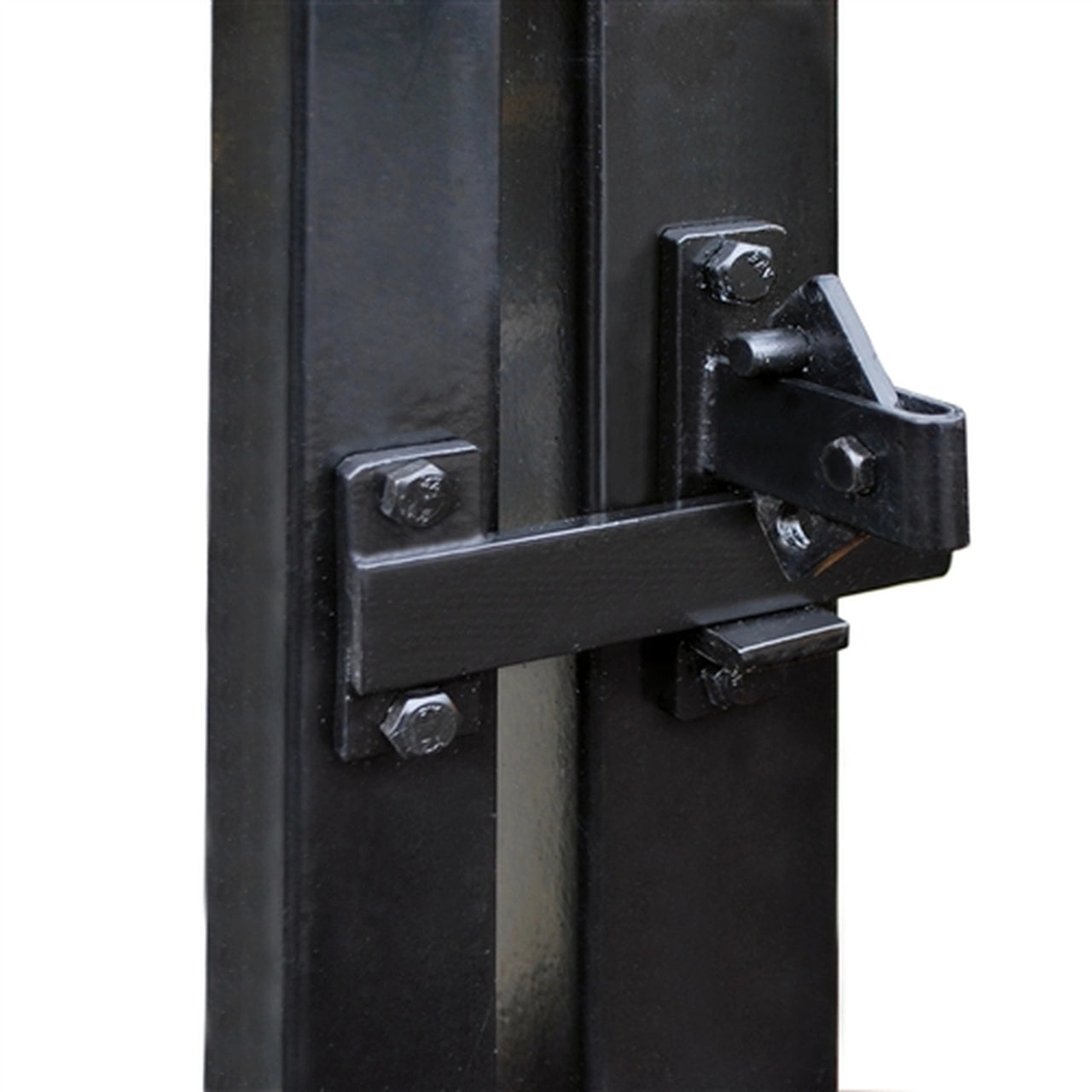 Heavy Duty Aleko LM191 Galvanized Steel Universal Gate Latch - Secure Fence & Garden Gate Hardware for Farms, Ranches & Backyard Security