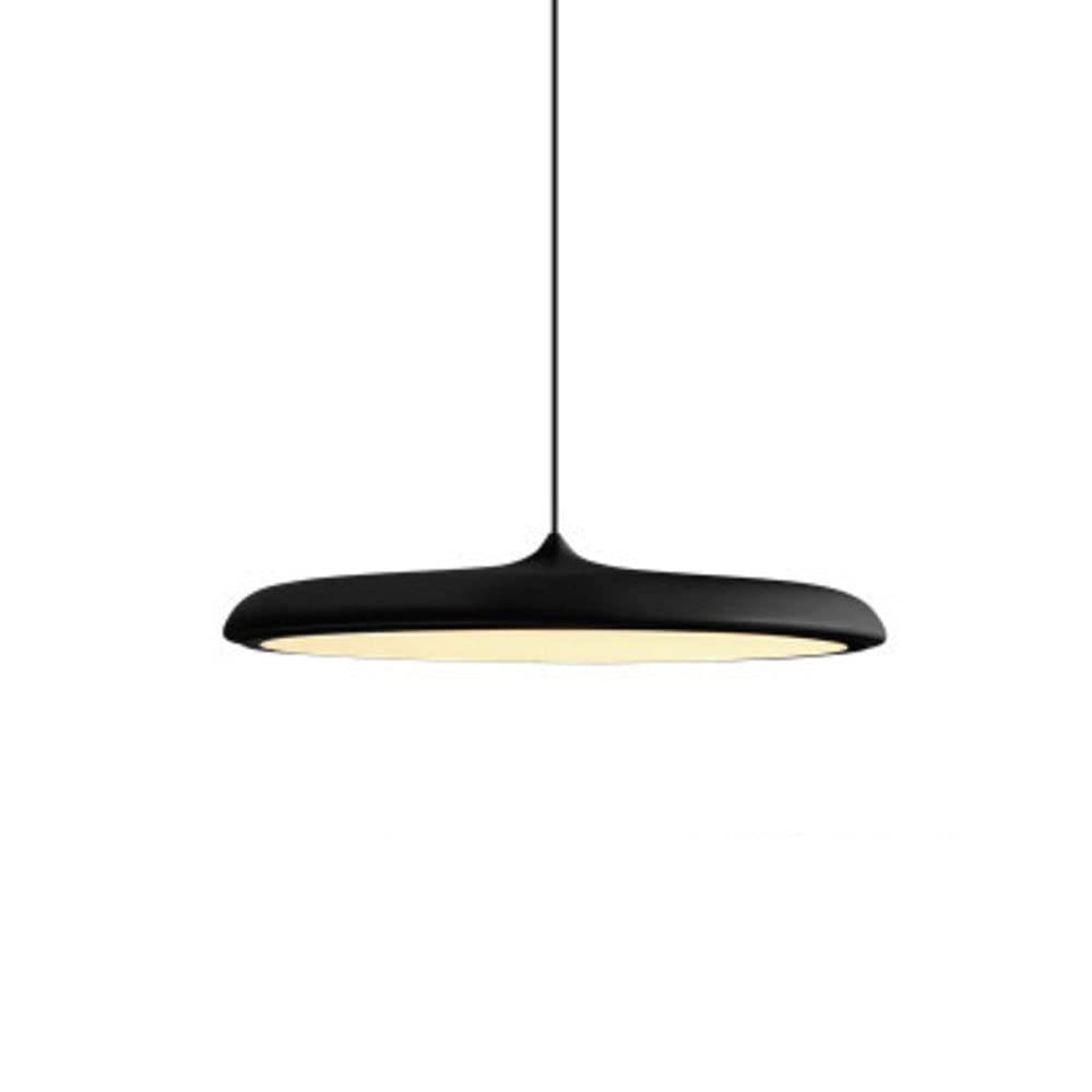 Modern Flush Mount LED Ceiling Light Fixture - 6000K Cool White, Energy Efficient Hanging Pendant Lamp for Living Room, Bedroom & Hallway - Stylish Home Decor Lighting for Nighttime Ambience & Interior Design