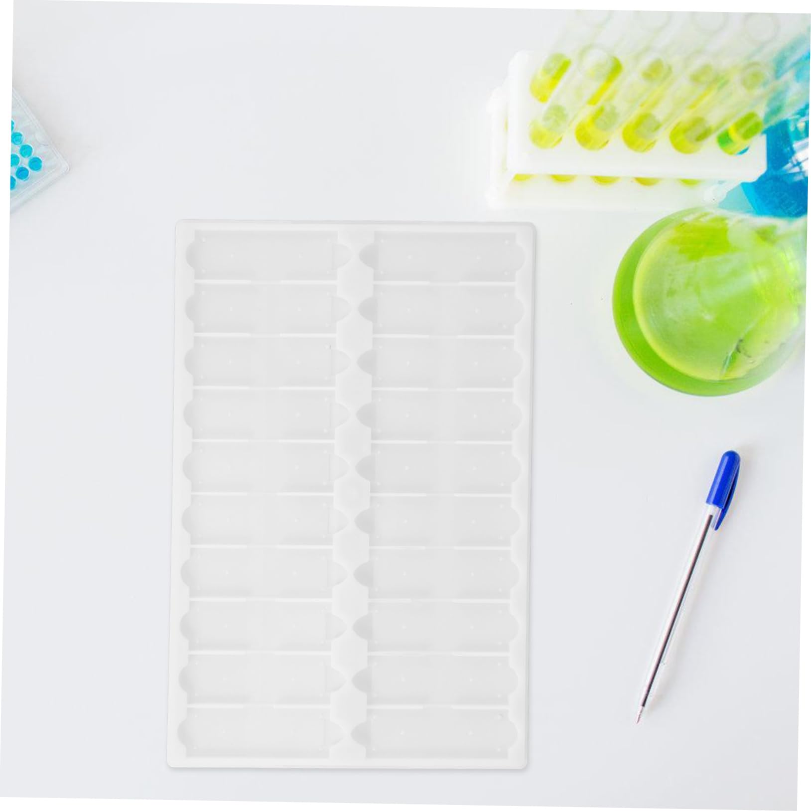 Gatuida Microscope Slide Drying Plate & Storage Tray - Scientific Slide Organizer Holder for Lab Use, Classroom Experiments, and Medical Research - Durable Slide Management Board for Easy Sample Organization