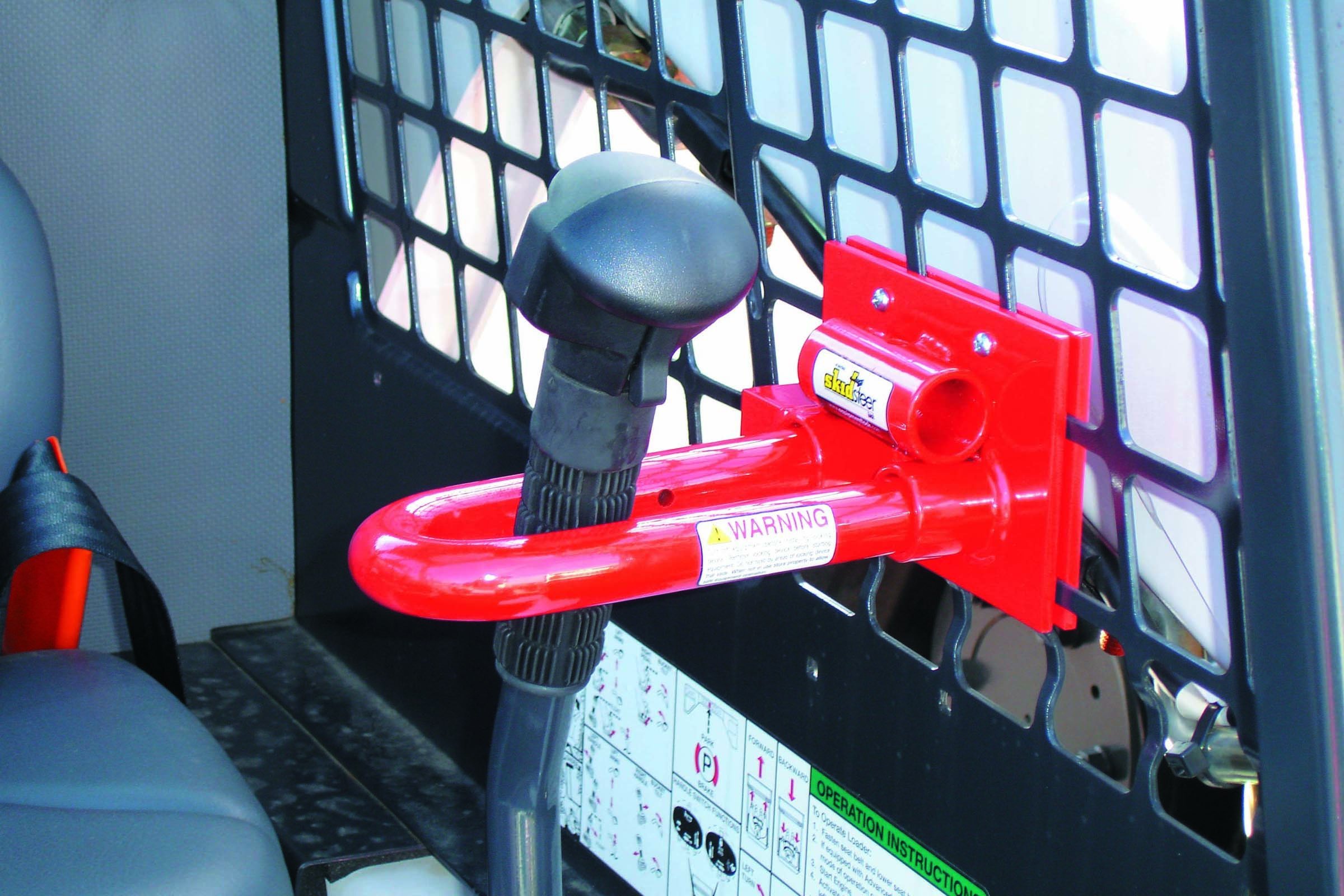 ESL E-Series One Drive Control Skid Steer Lock - Heavy Duty Equipment Security Lock for Skid Steer Loaders - Perfect for Construction Sites, Farms & Equipment Storage
