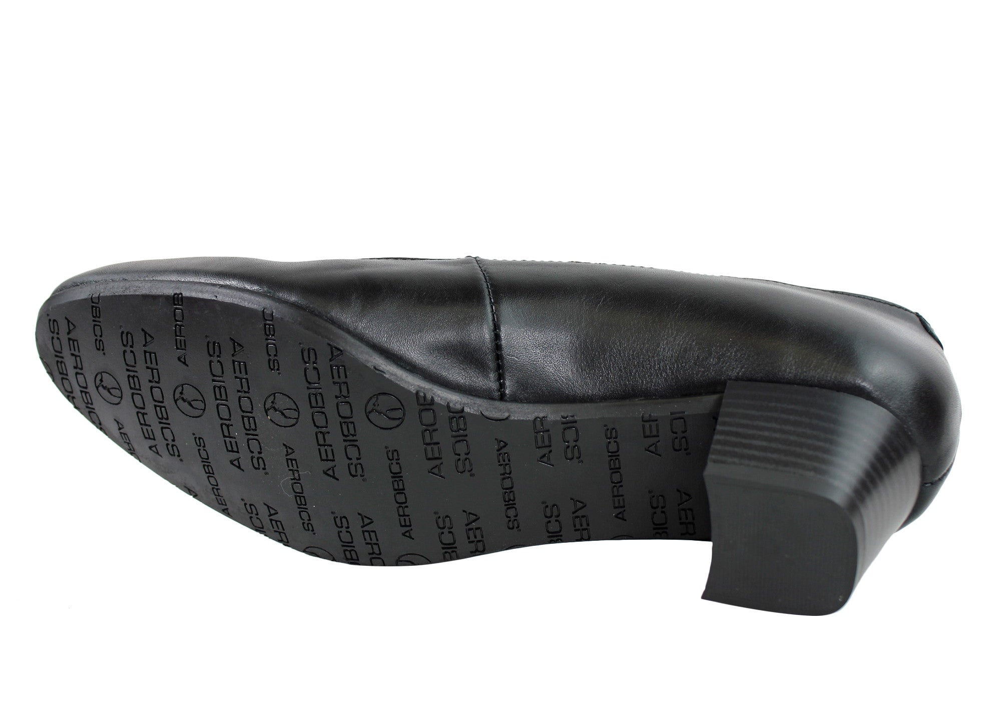 Women's Classic Leather Court Shoes for Aerobics & Hostess - 35 Size - Handmade in Portugal - Perfect for Dance, Work & Formal Events