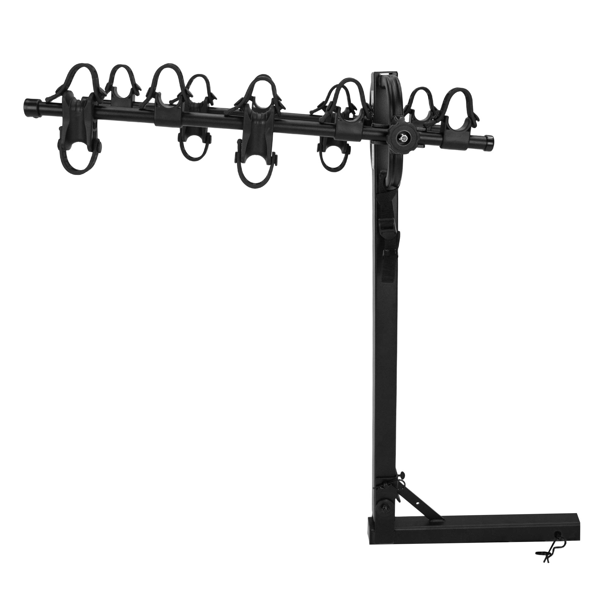 Hollywood Racks HR9200 Traveler 5-Bike Hitch Mount Rack for 2-Inch Receiver - Durable Bike Carrier for SUVs, Trucks & RVs - Perfect for Road Trips, Camping & Outdoor Adventures