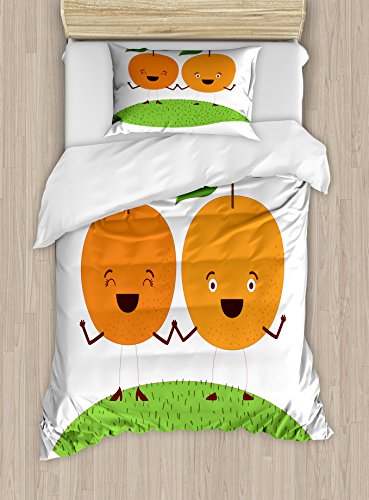 Orange Apple Green