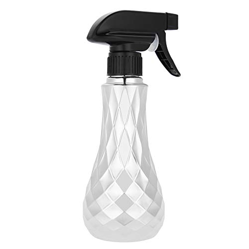 Naroote Silver Water Sprayer for Hair Salon & Home Use, Professional Barber Spray Bottle for Styling, Misting, and Hydration