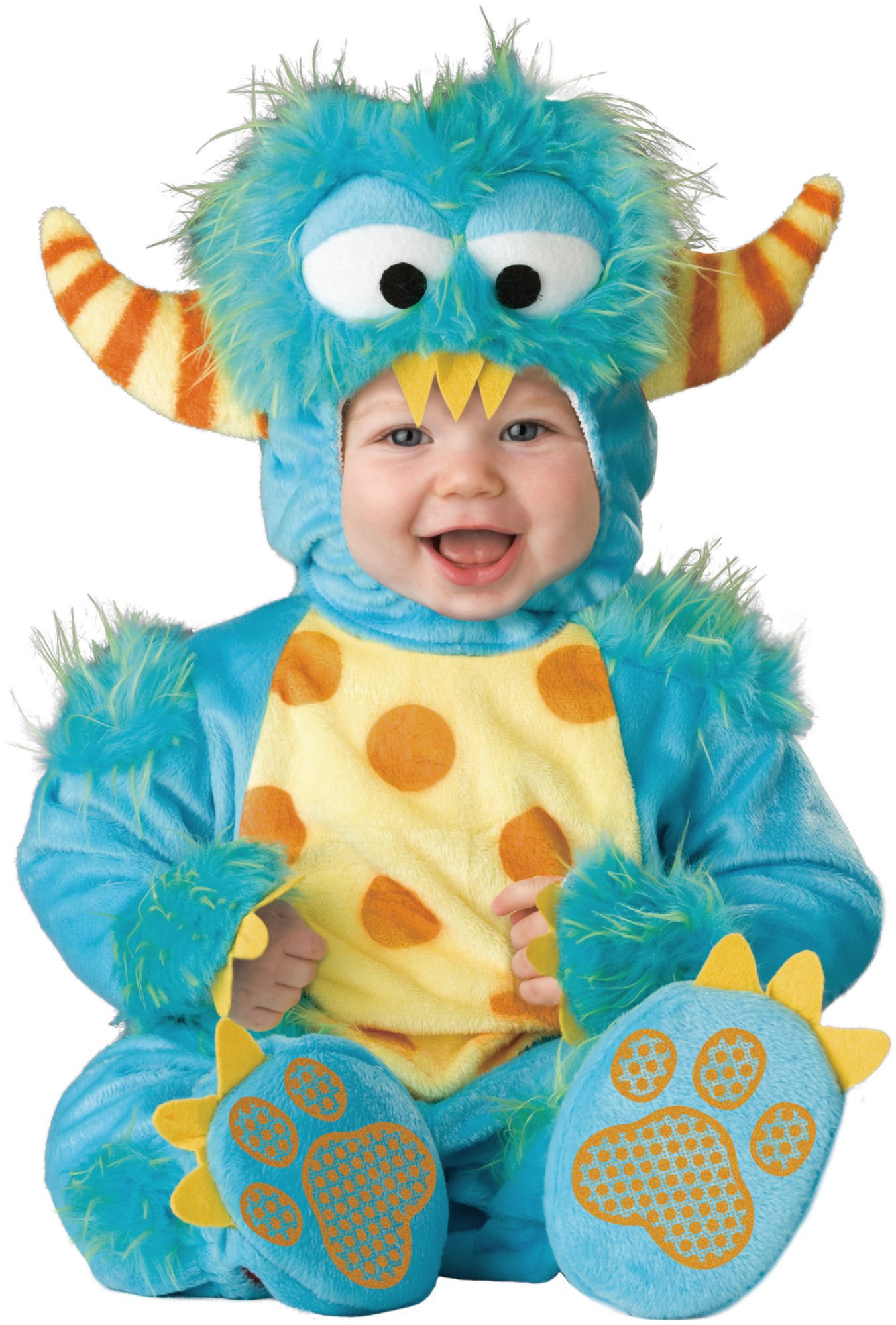 Cute Lil' Monster Baby Costume for Halloween - Infant Small (0-3 Months) | Adorable Halloween Outfit for Babies, Photo Shoots & Dress-Up Parties