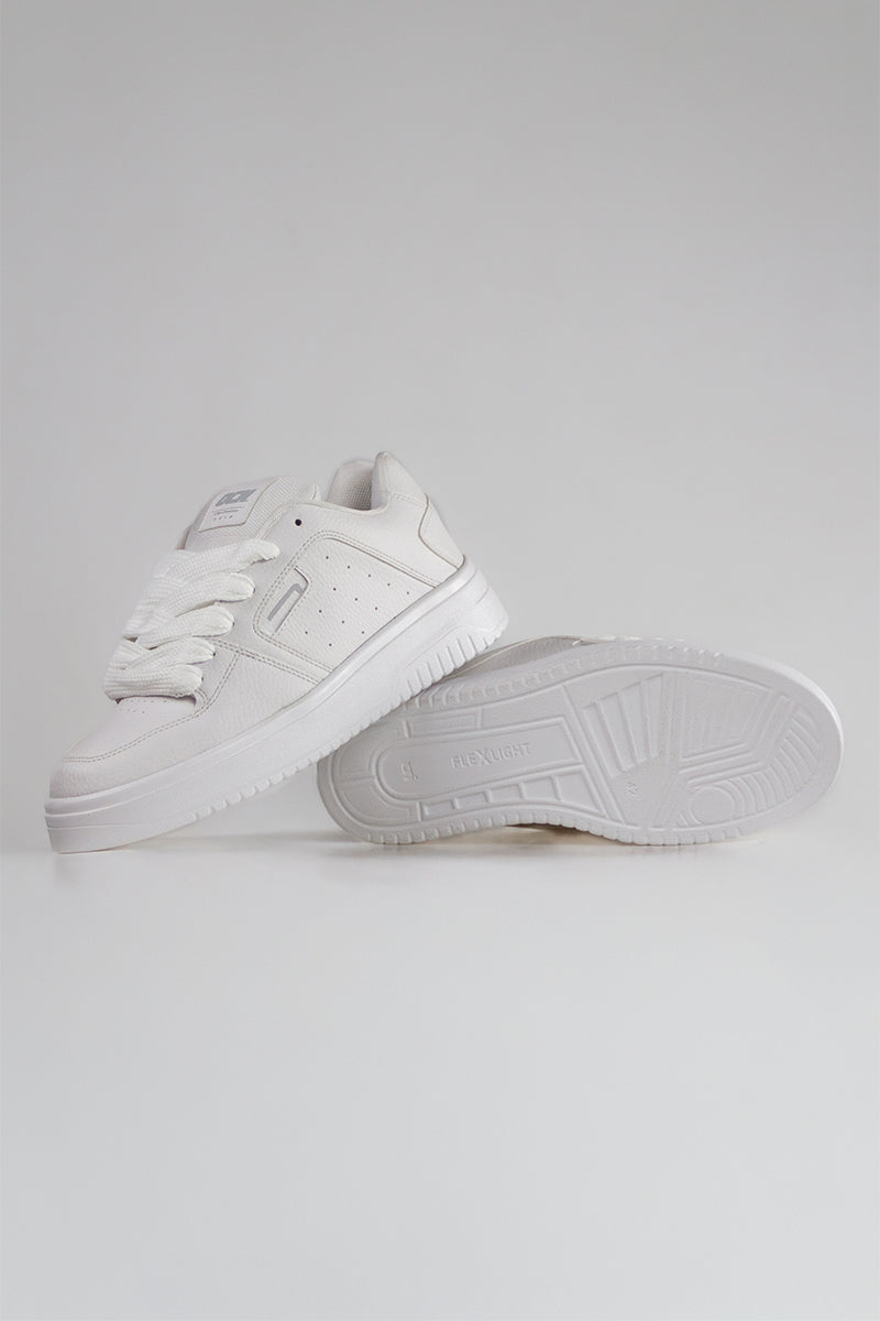 Ocn Mystic White Sneakers - Women's Casual Running Shoes for Walking, Gym & Everyday Wear