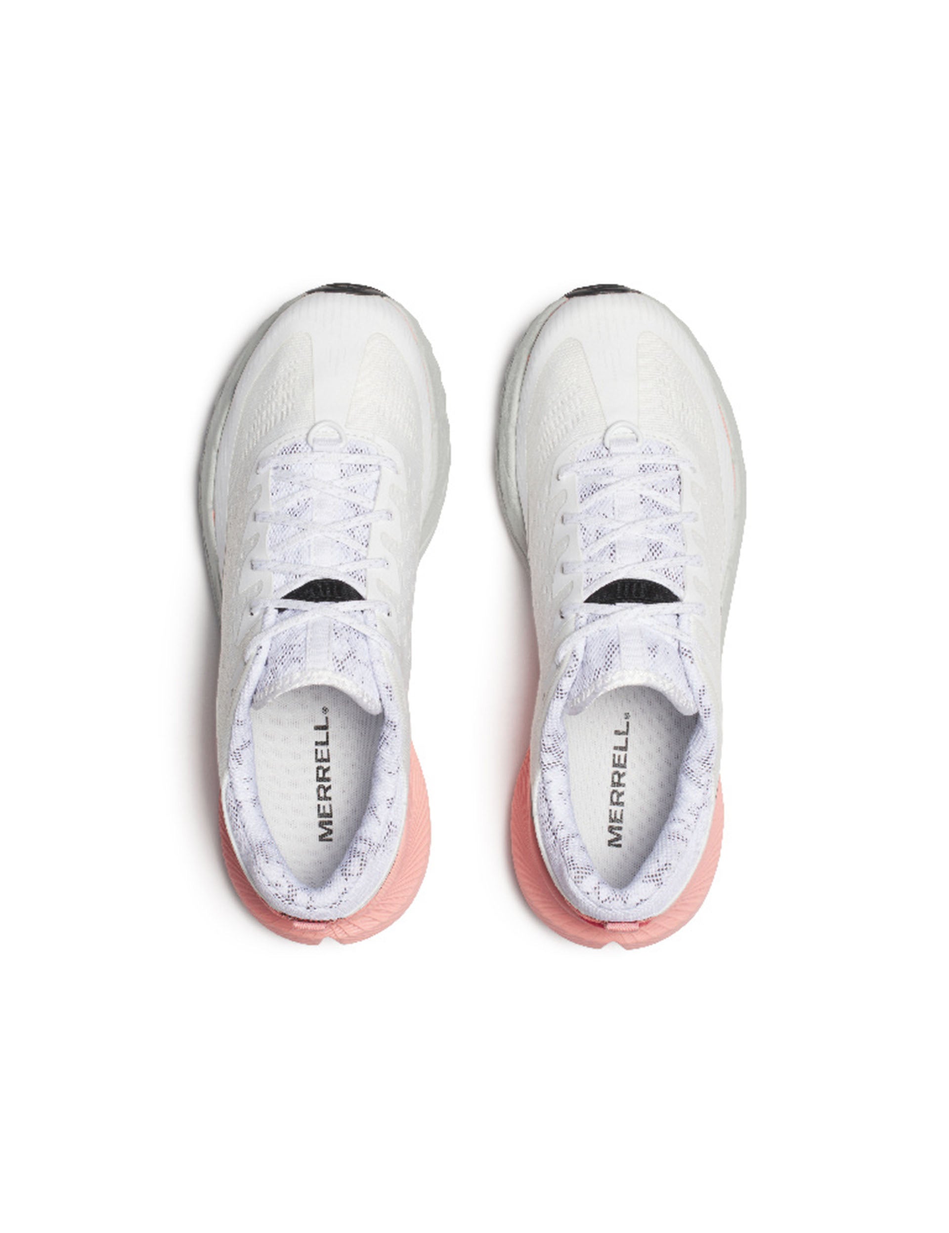 Agility Peak 5 Running Shoes - White/Soft Coral - Lightweight Trail Running & Hiking Shoes for Men & Women - Perfect for Outdoor Adventures & Gym Workouts